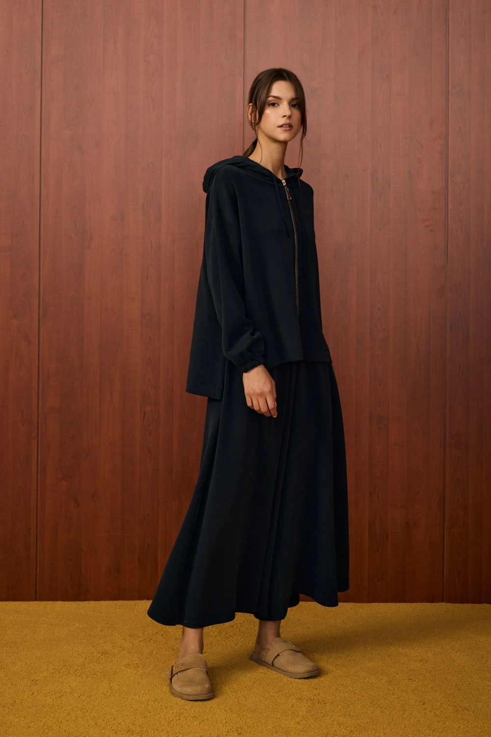 MERWİSH ALORA TAKIM - SİYAH