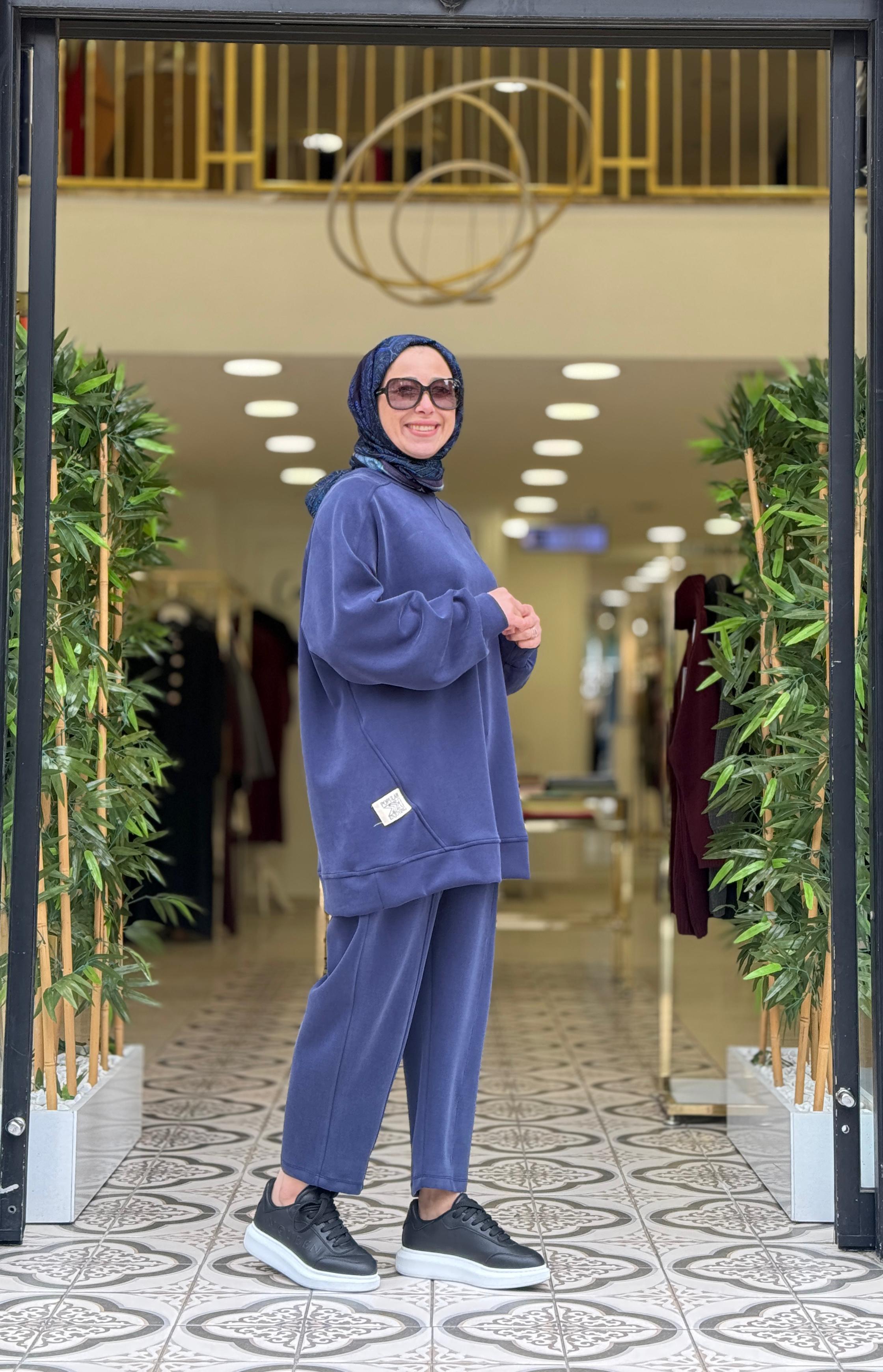 GAZELLE PANTOLONLU TAKIM - LACİVERT