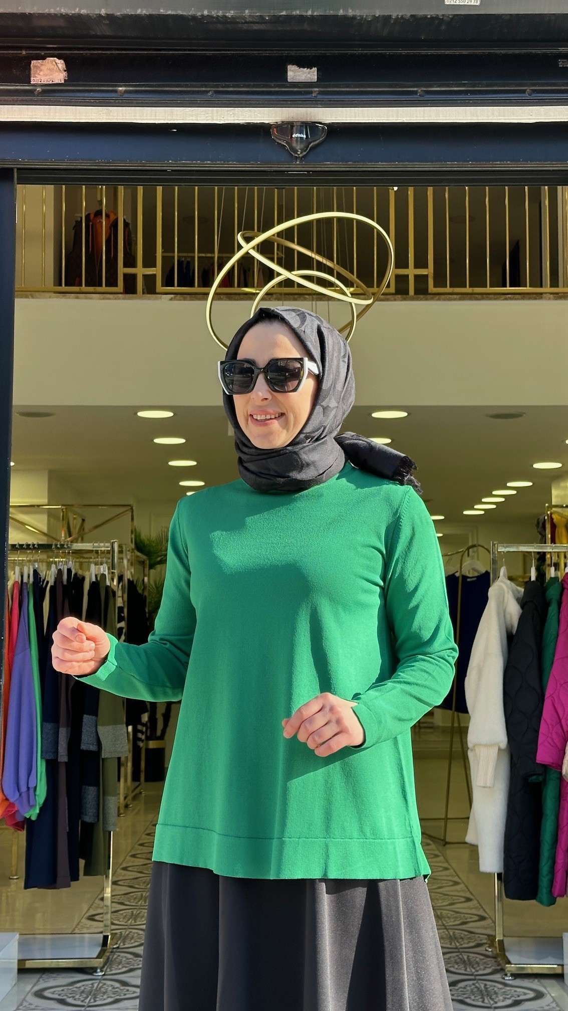 NUSS DÜZ BASİC TUNİK - BENETTON