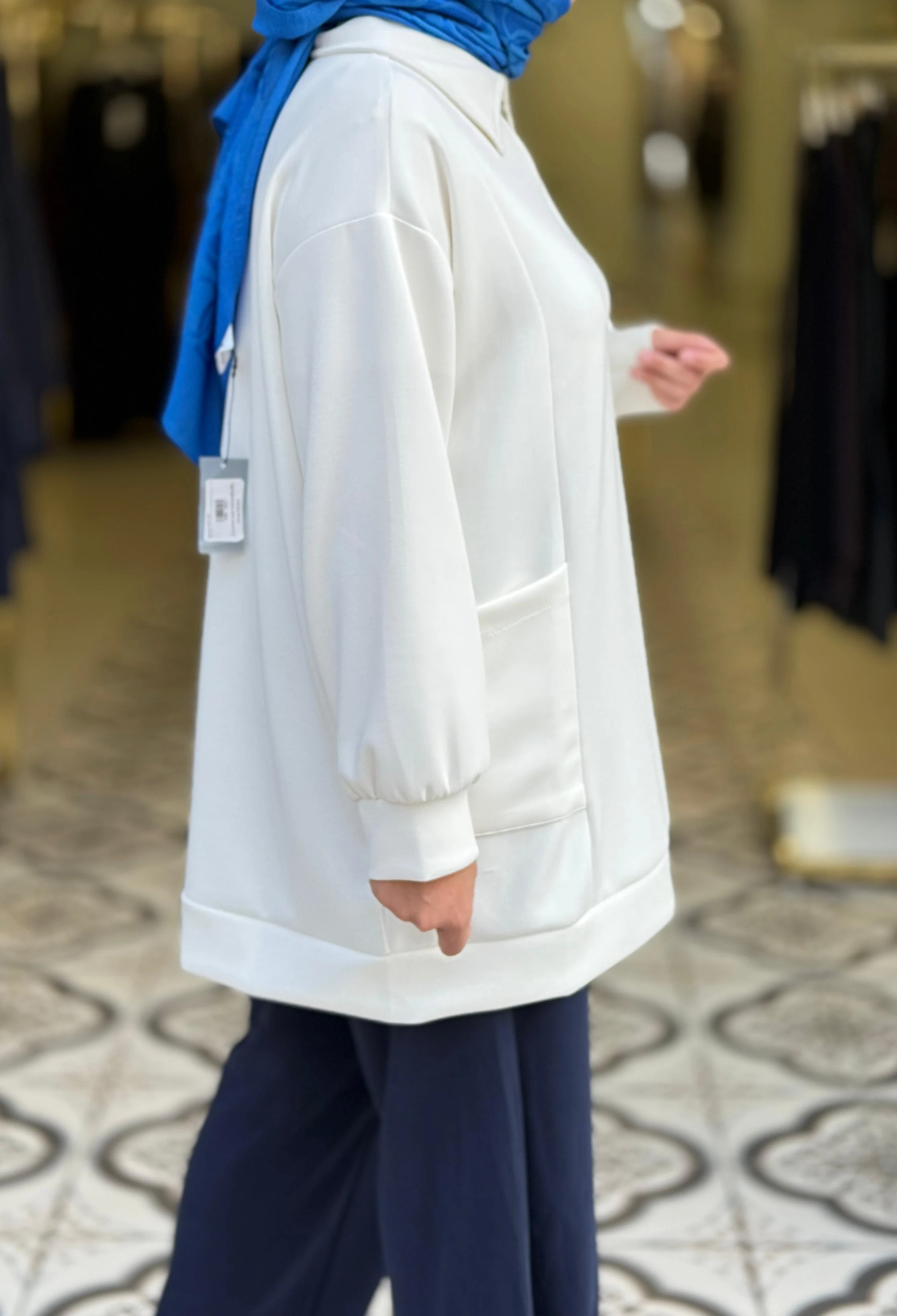 MİSA TUNİK - BEYAZ