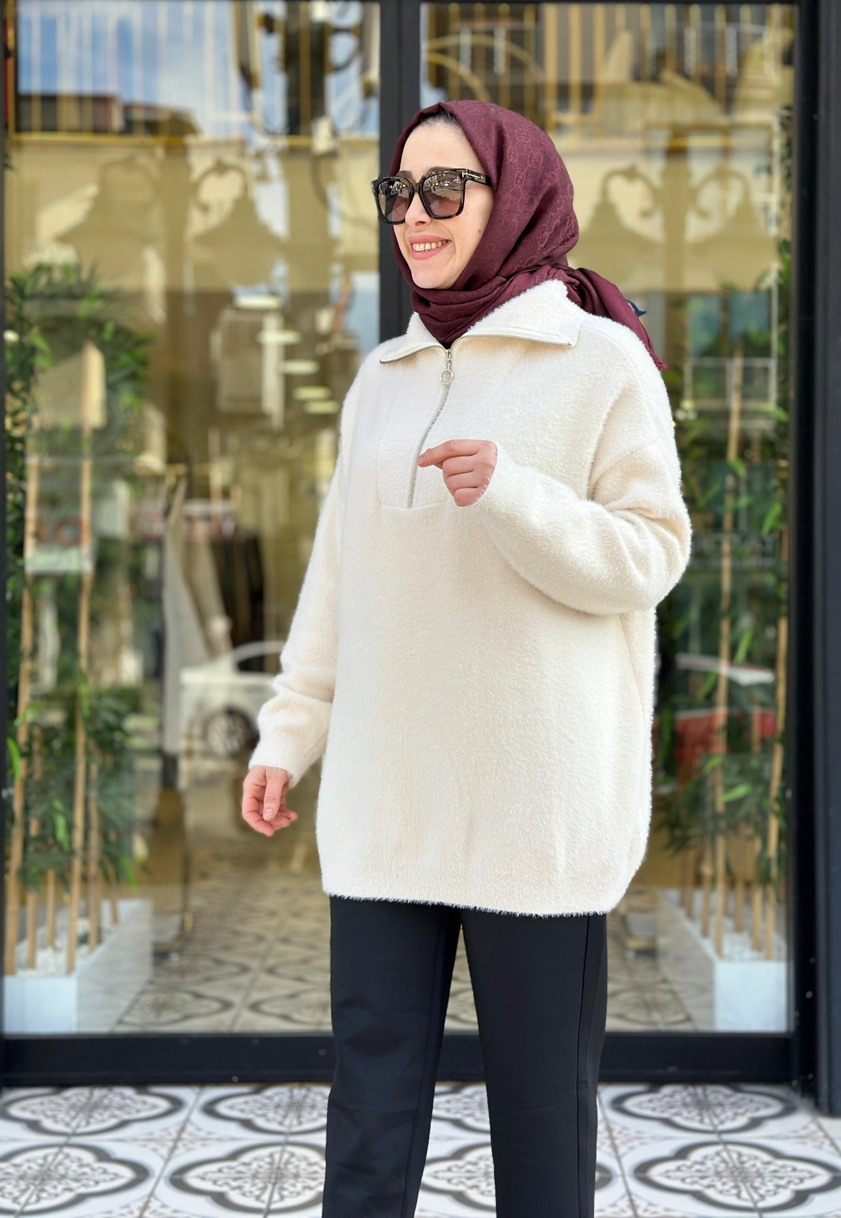 BOSS PELUŞ SWEAT
