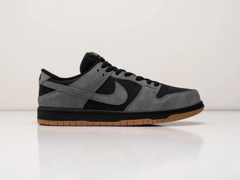 Nike Dunk Low Suede Black Gray