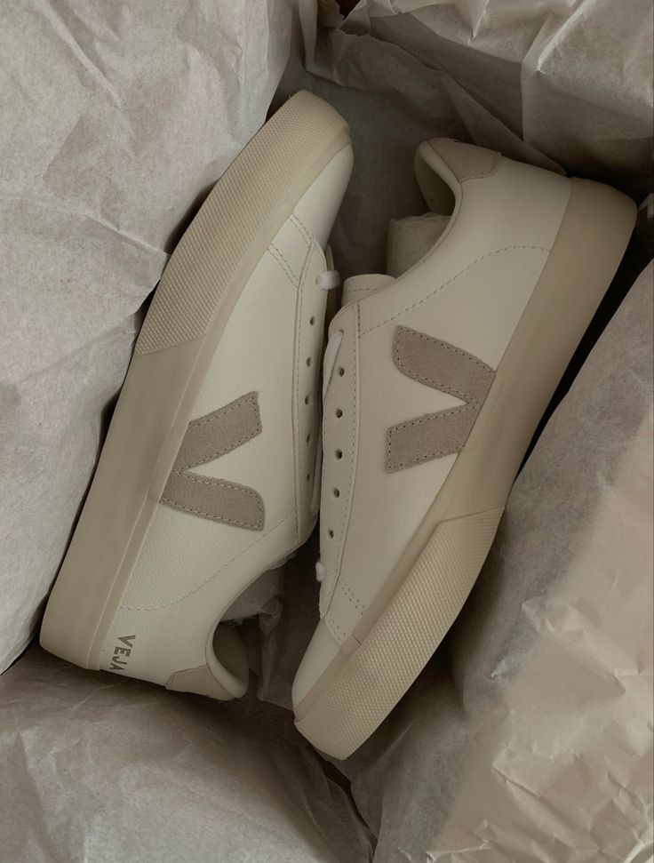 Veja Compo Leather Beyaz Krem 
