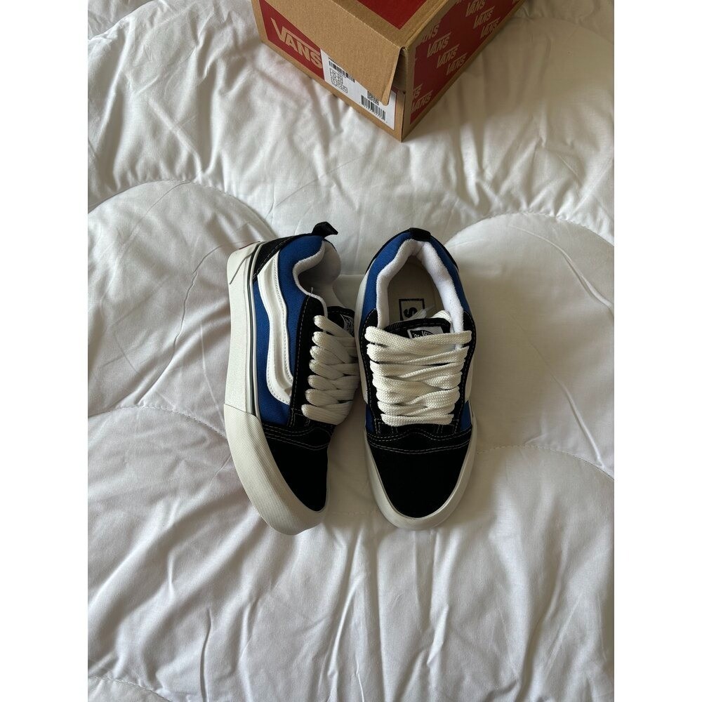 Vans Knu Skool  White Navy (İTHAL ÜRÜN)