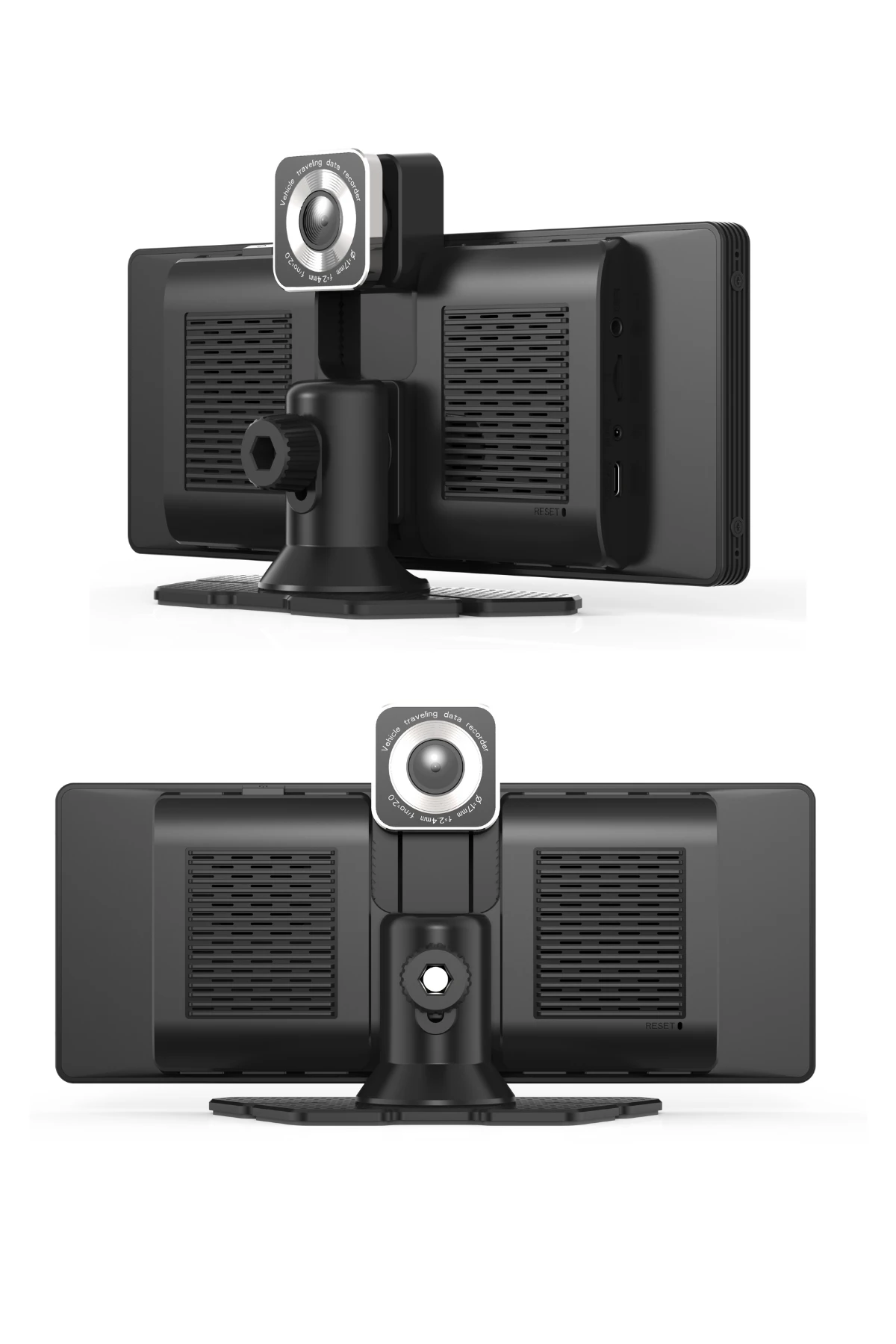 Kairtech Ekranlı Carplay Apple Android Uyumlu 10.2 inç 4K Görüntü Arka/Ön Görüş Kameralı Araç Ekranı