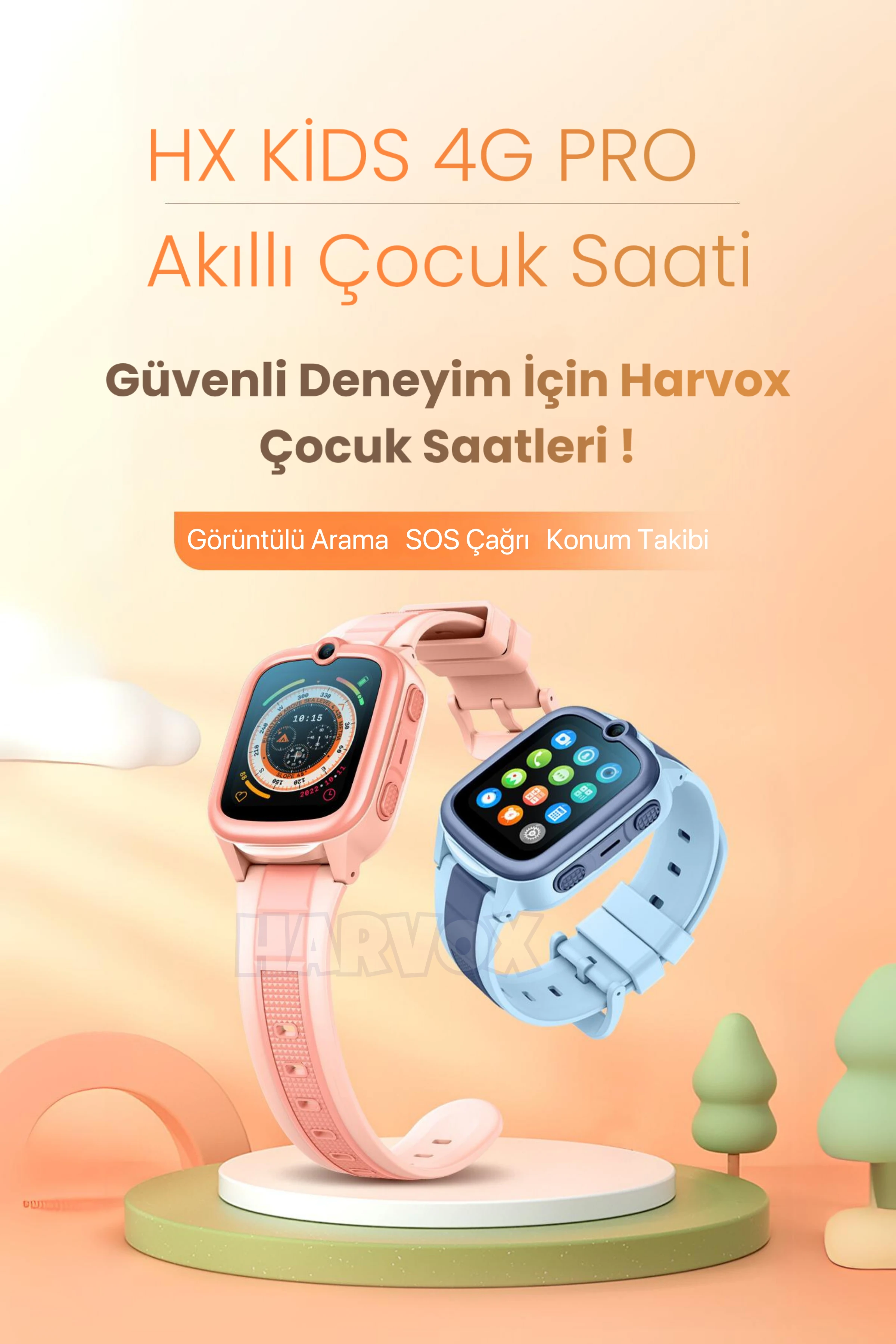 HX Kids 4G Pro Akıllı Çocuk Saati