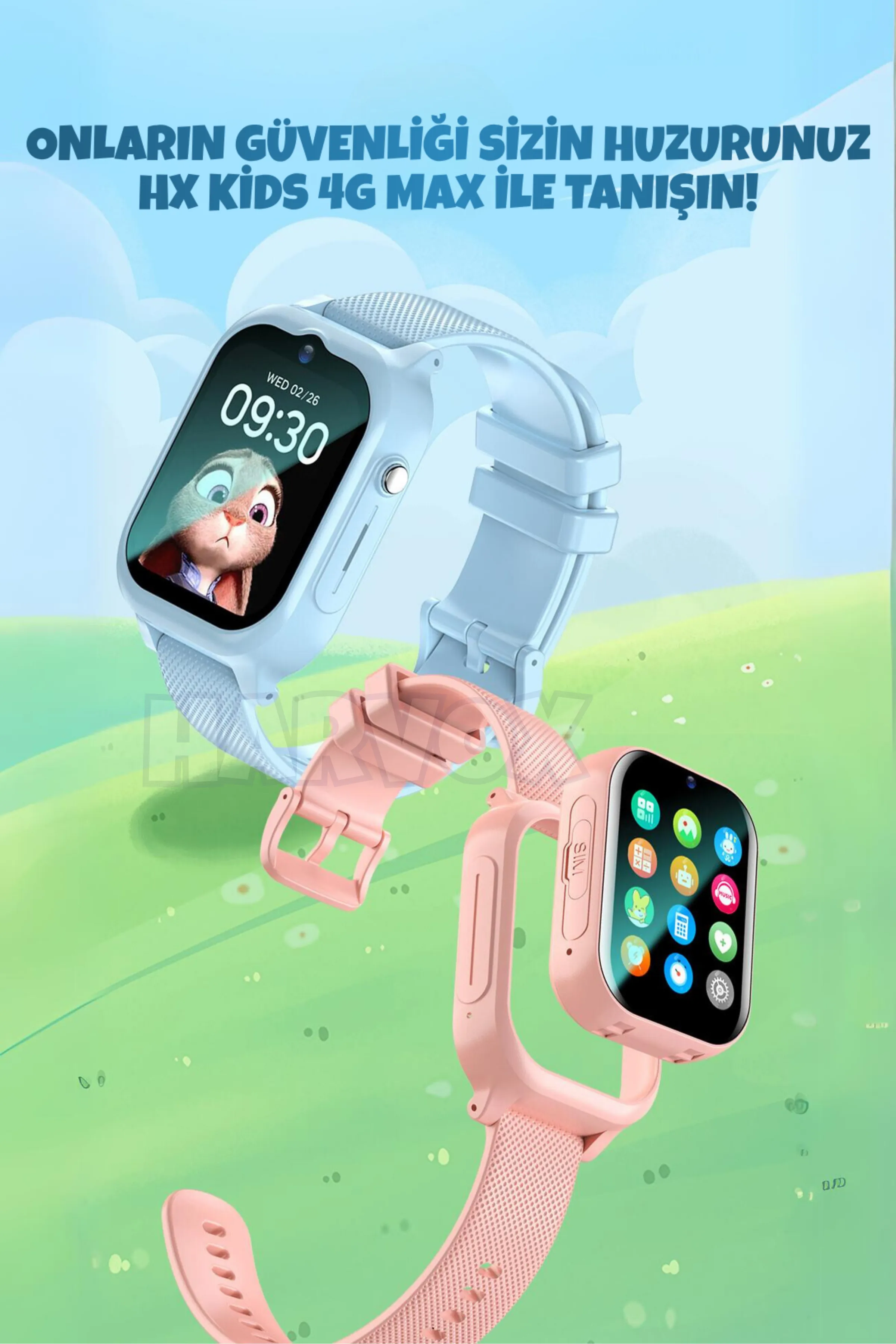 HX Kids 4G Max Akıllı Çocuk Saati