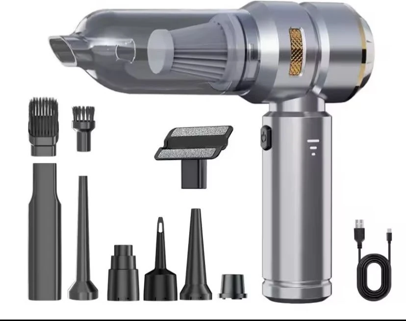 Kairtech  16000Pa Güçlü Vakumlu Kablosuz Üflemeli  Araç Süpürgesi