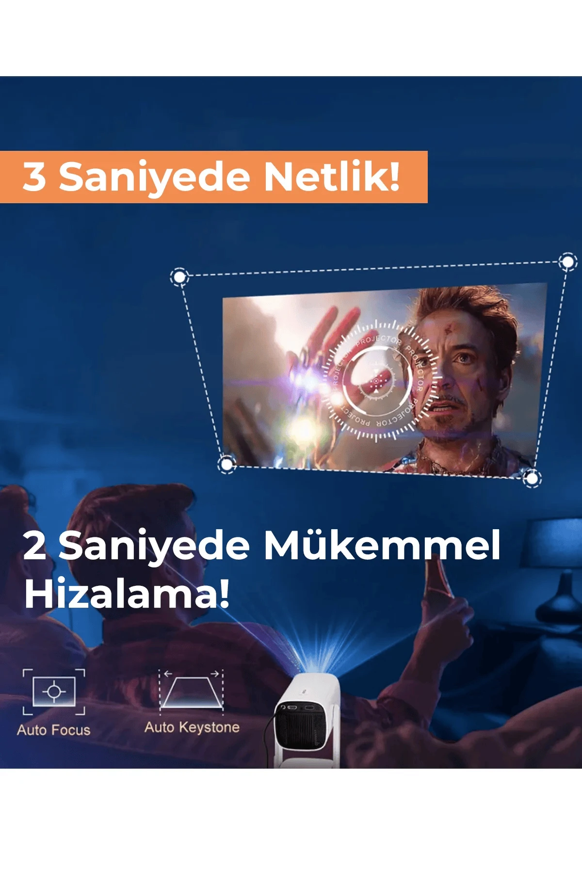 Taşınabilir Projeksiyon Cihazı