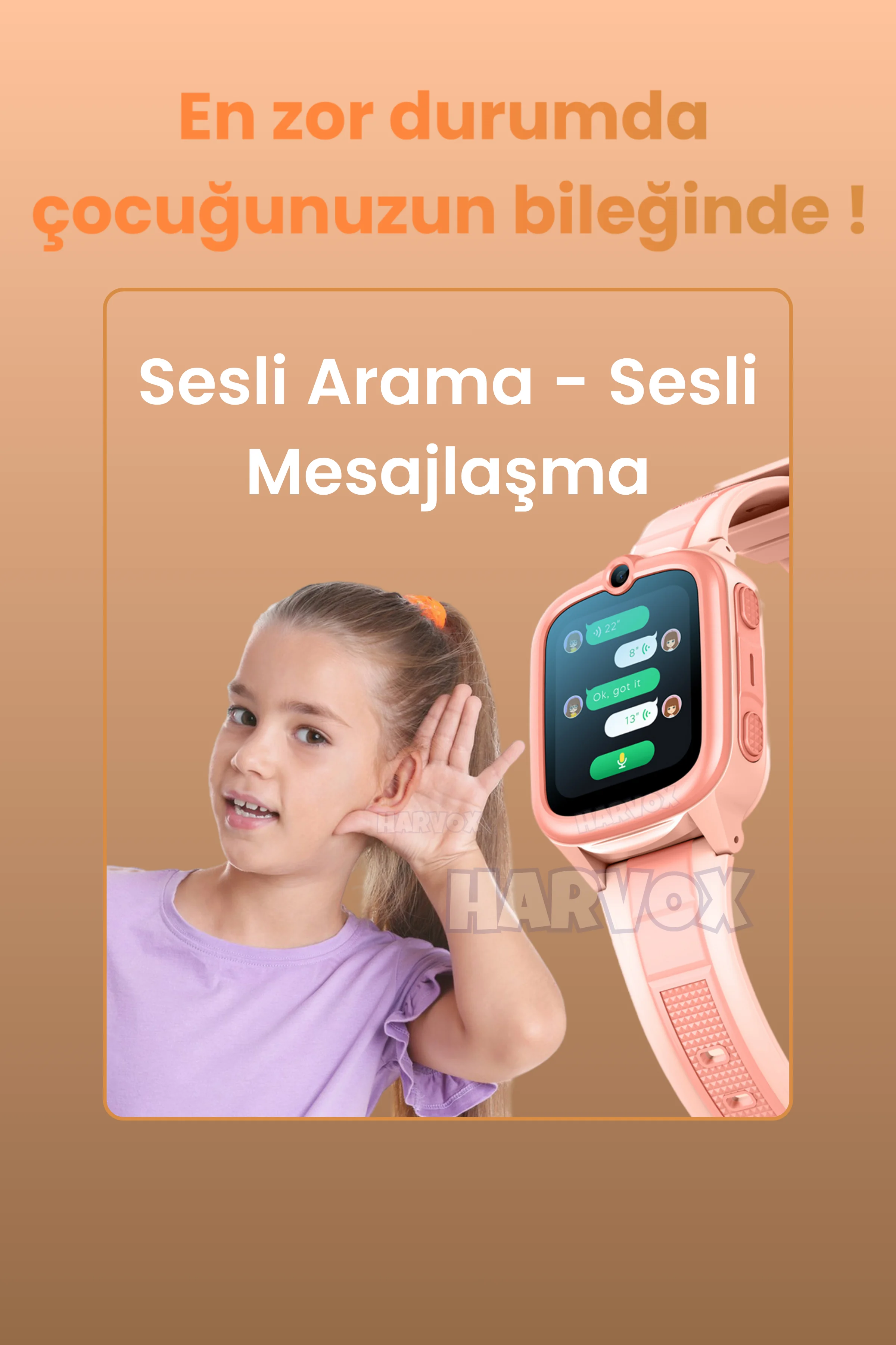 HX Kids 4G Pro Akıllı Çocuk Saati