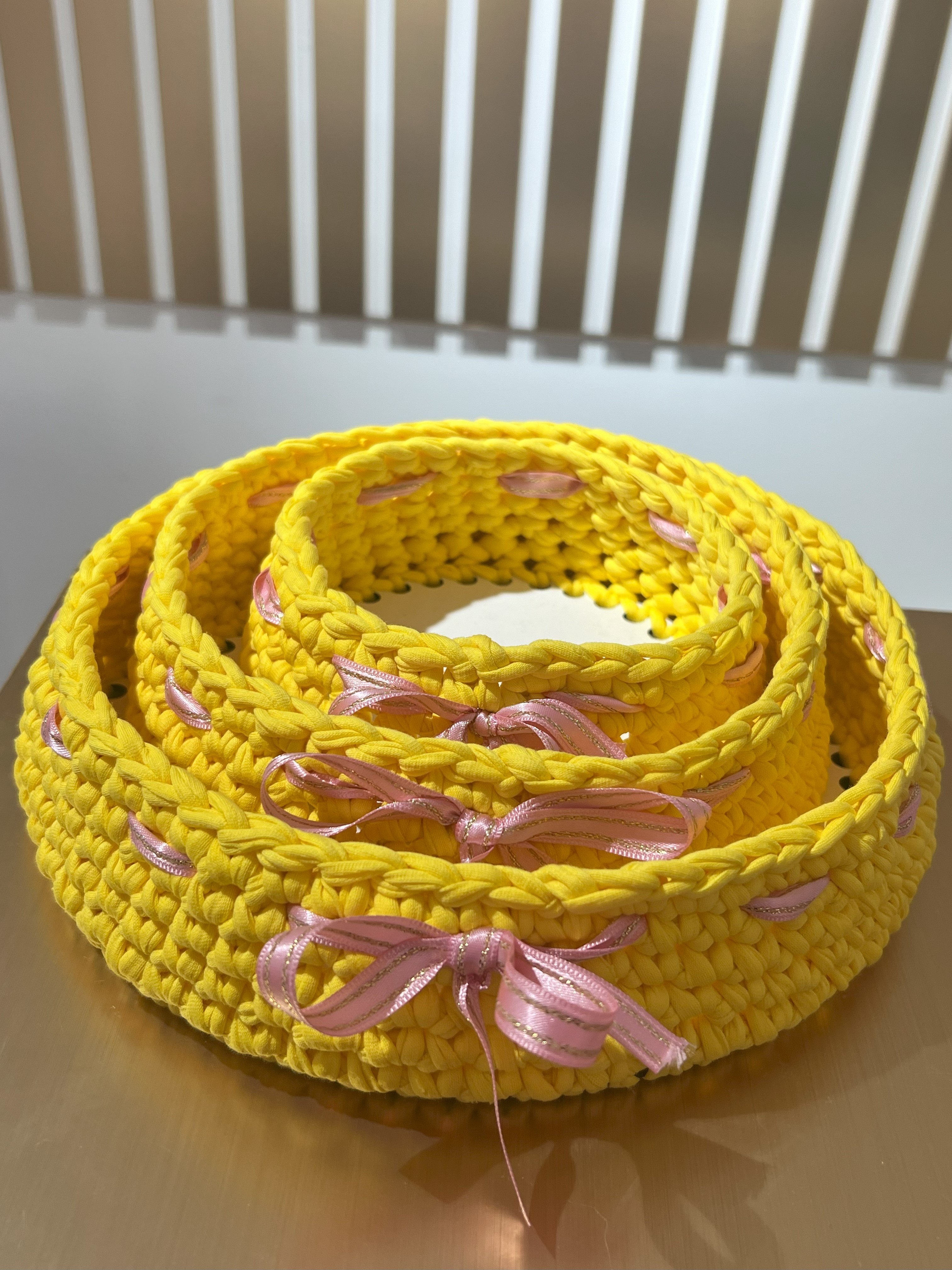 HAND MADE ORGANİZER - SARI