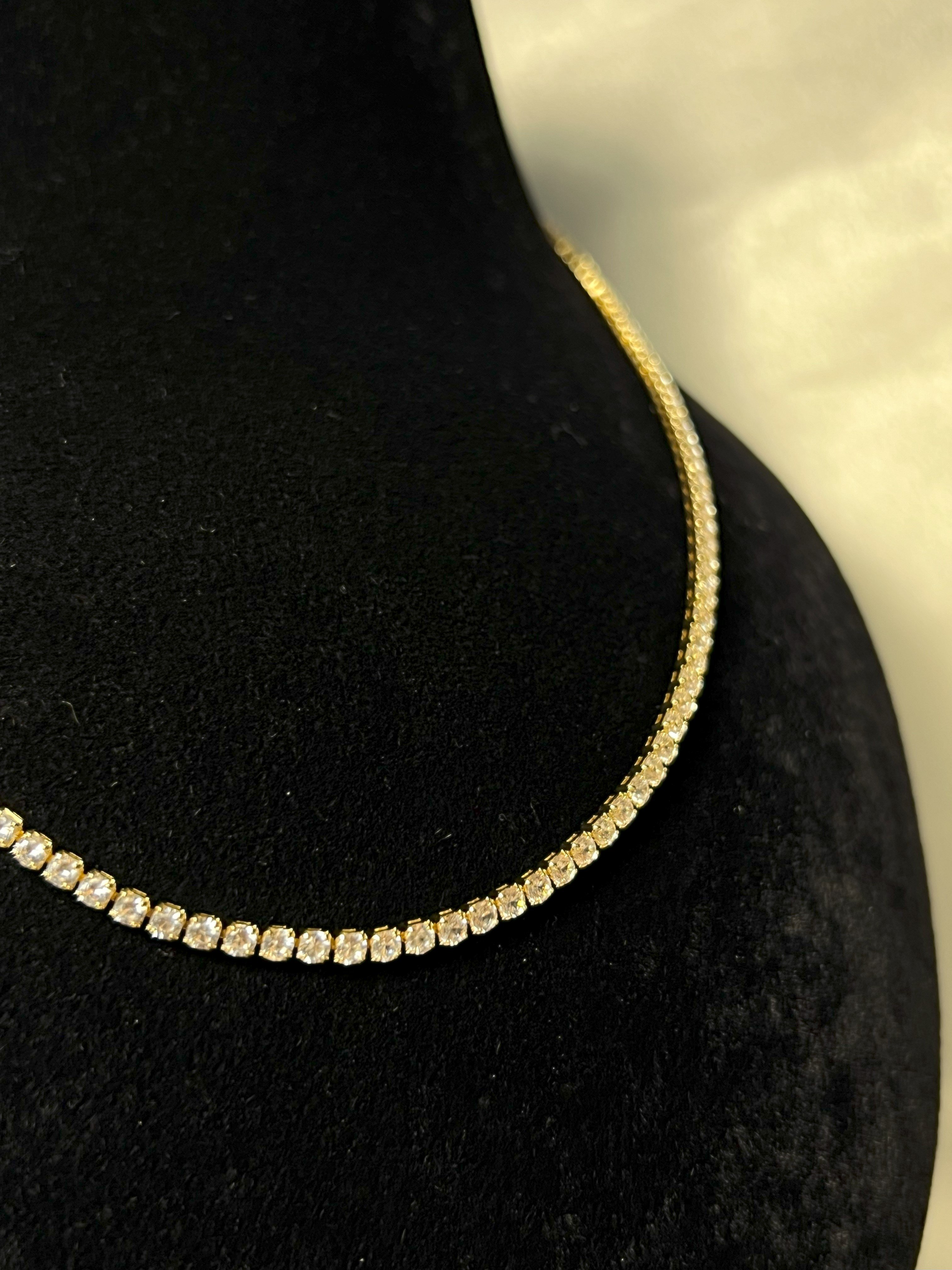 SU YOLU KOLYE - GOLD
