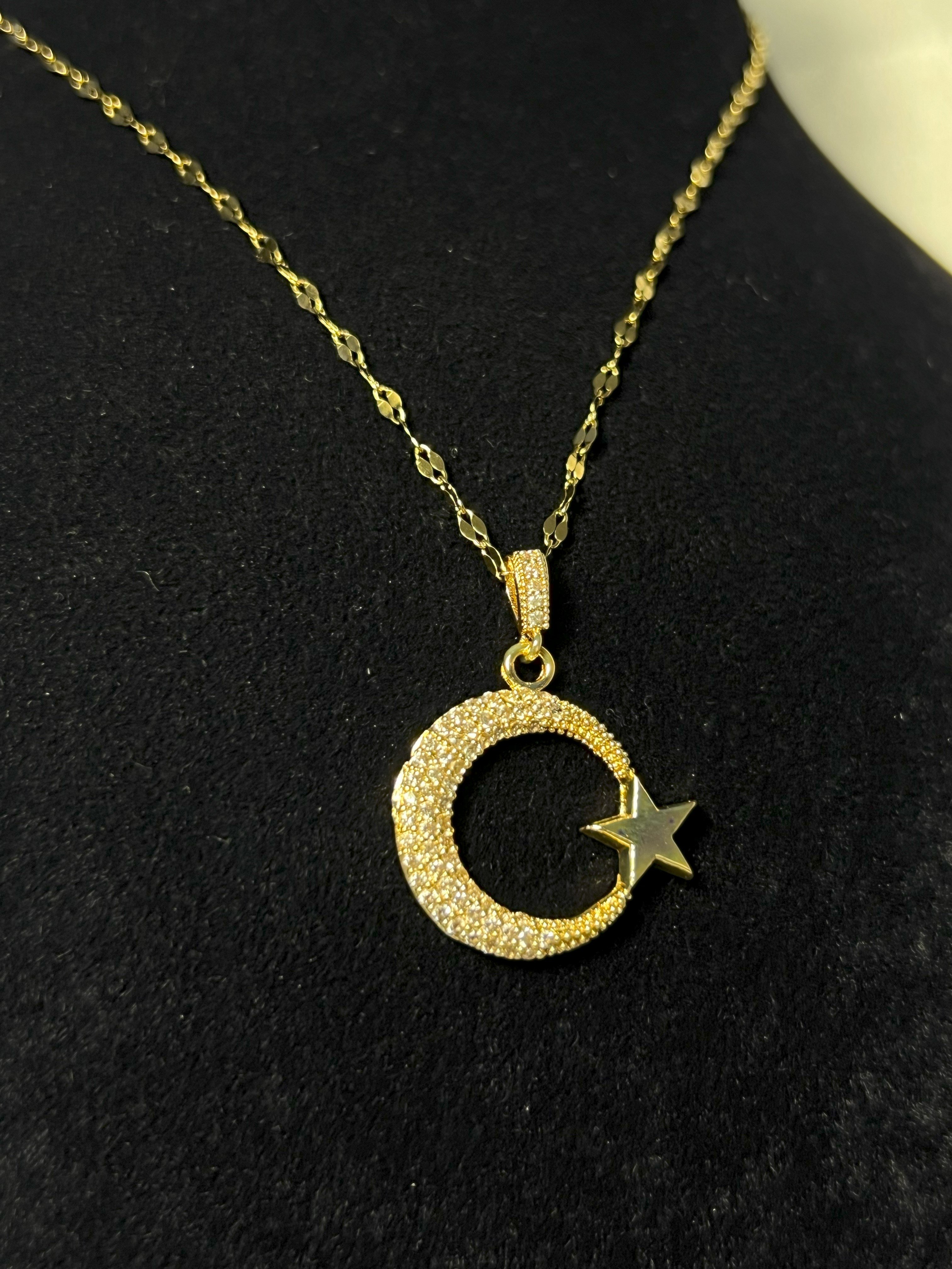 AY YILDIZ KOLYE - GOLD
