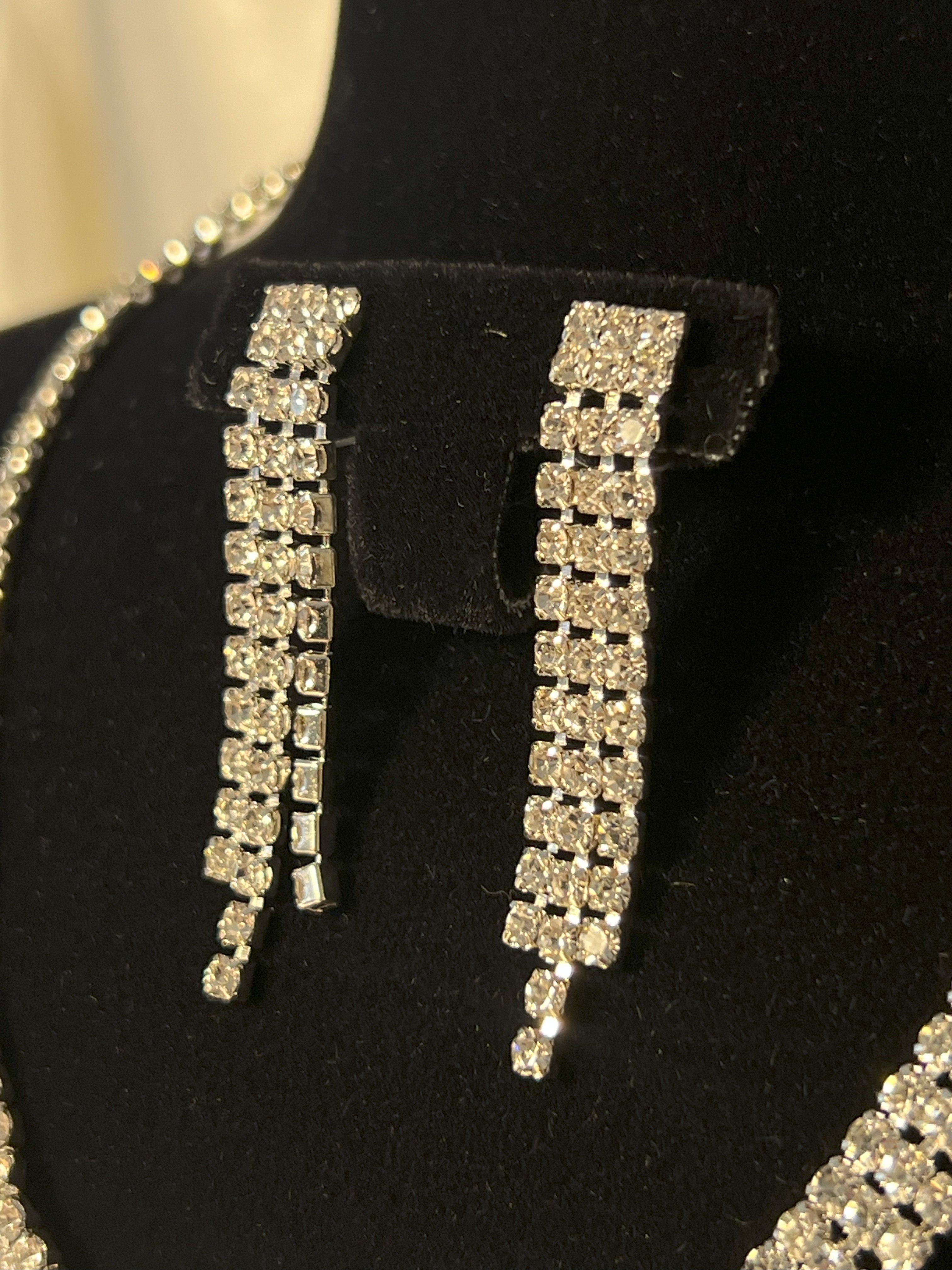 ZİRKON KOLYE KÜPE SET