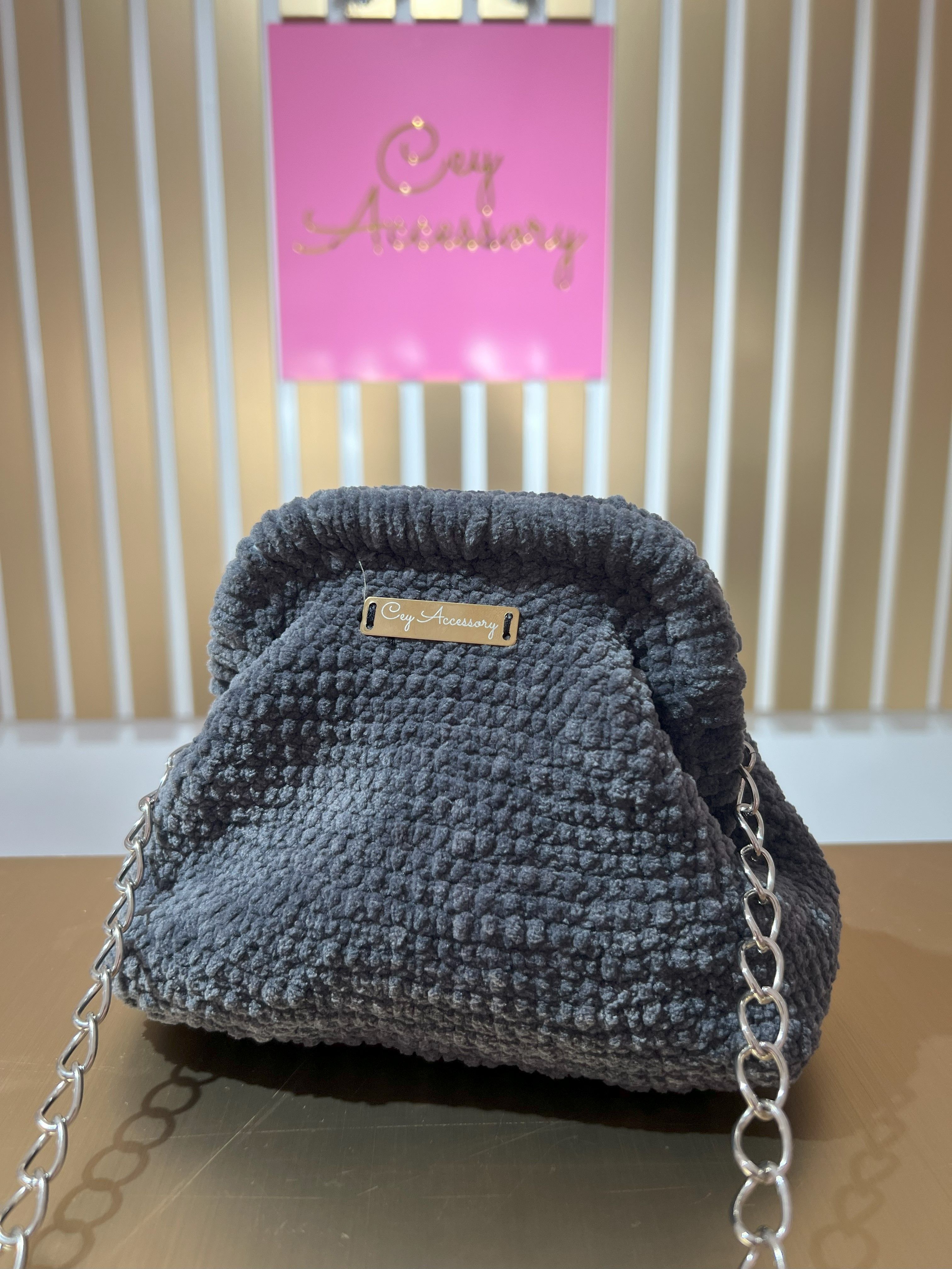 TEDDY CLUTCH ÇANTA