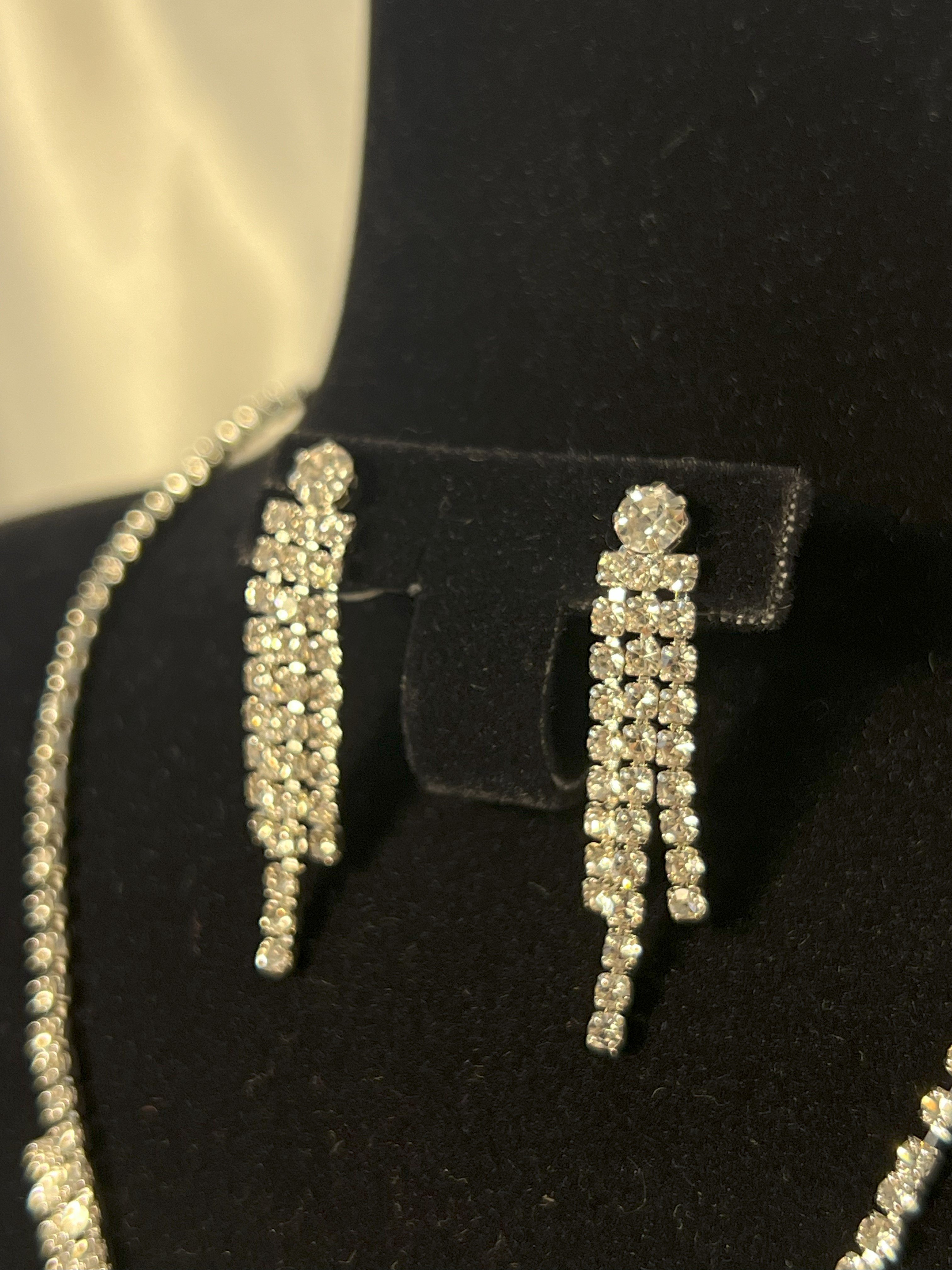 ZİRKON KOLYE KÜPE SET