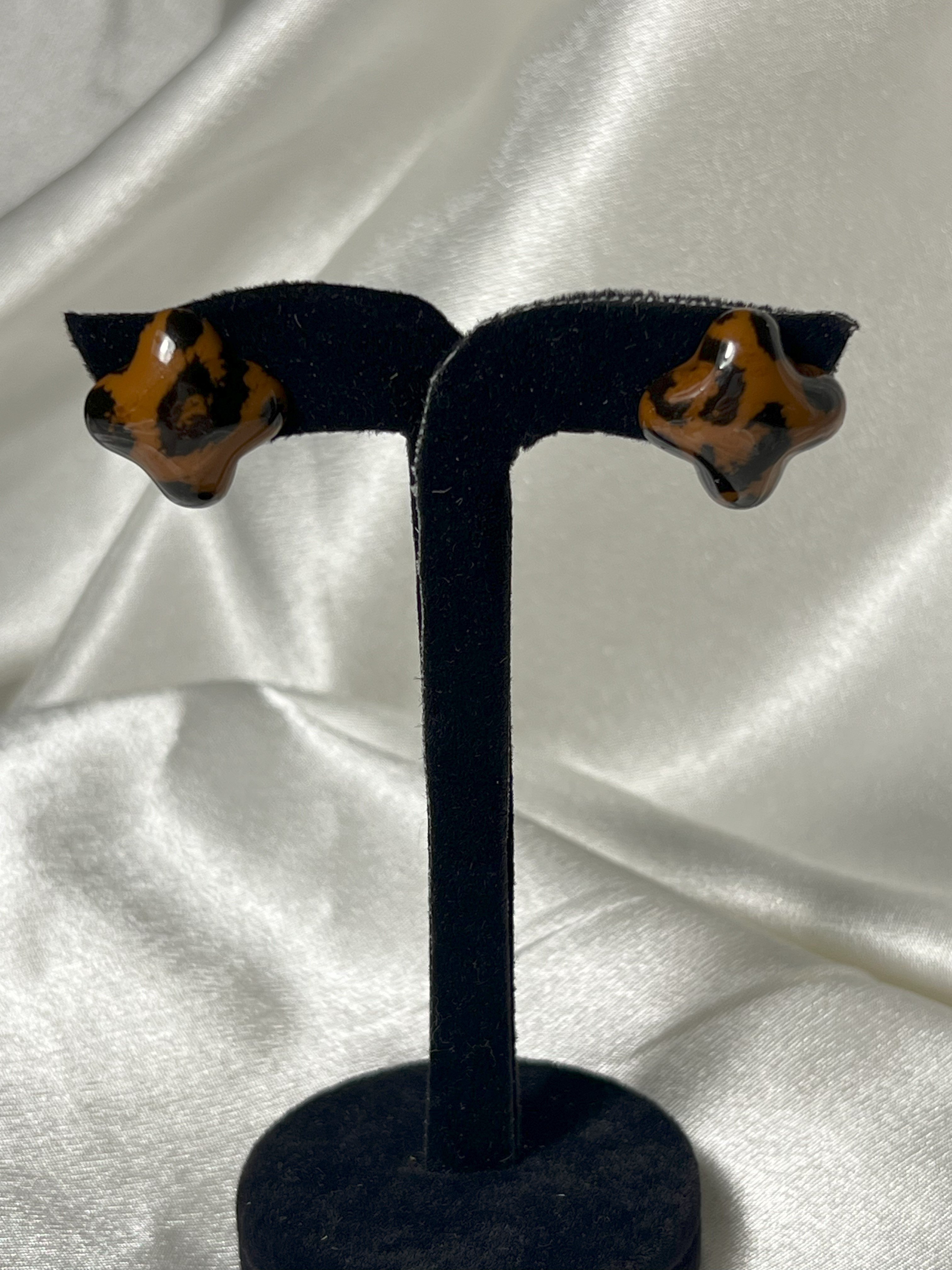 LEOPAR DESENLİ KÜPE
