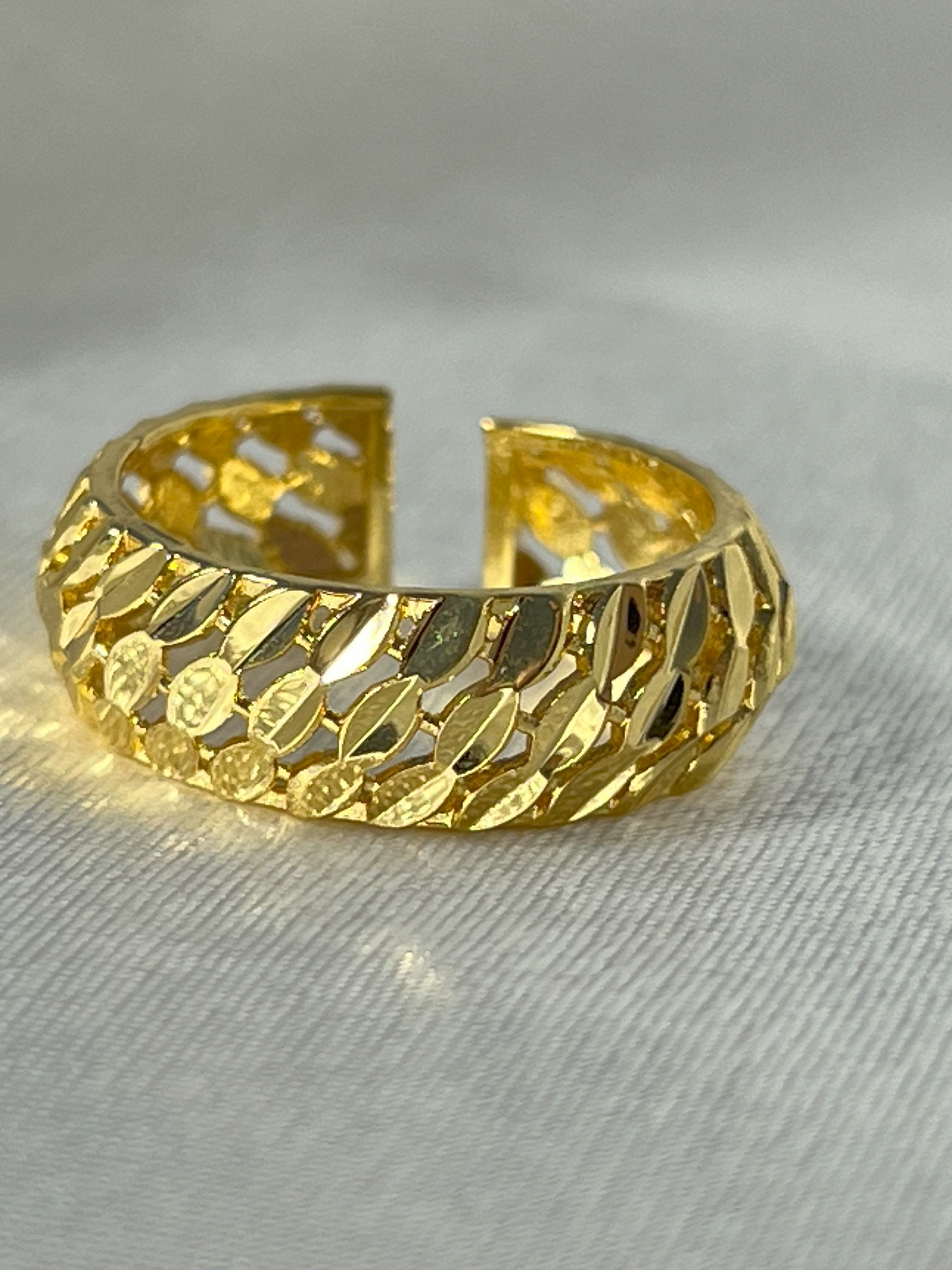 PARLAK GOLD YÜZÜK