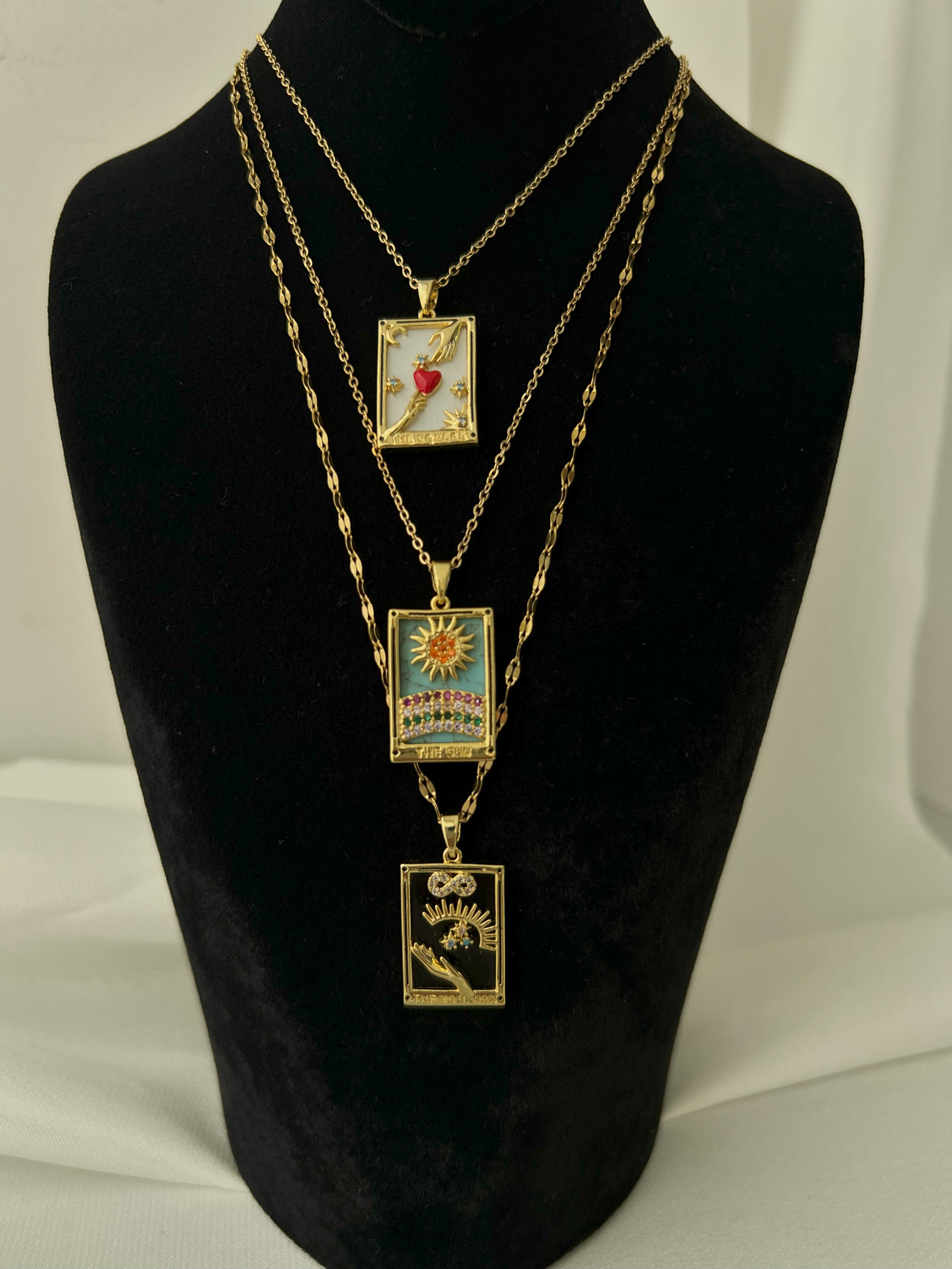 TAROT KARTI KOLYE