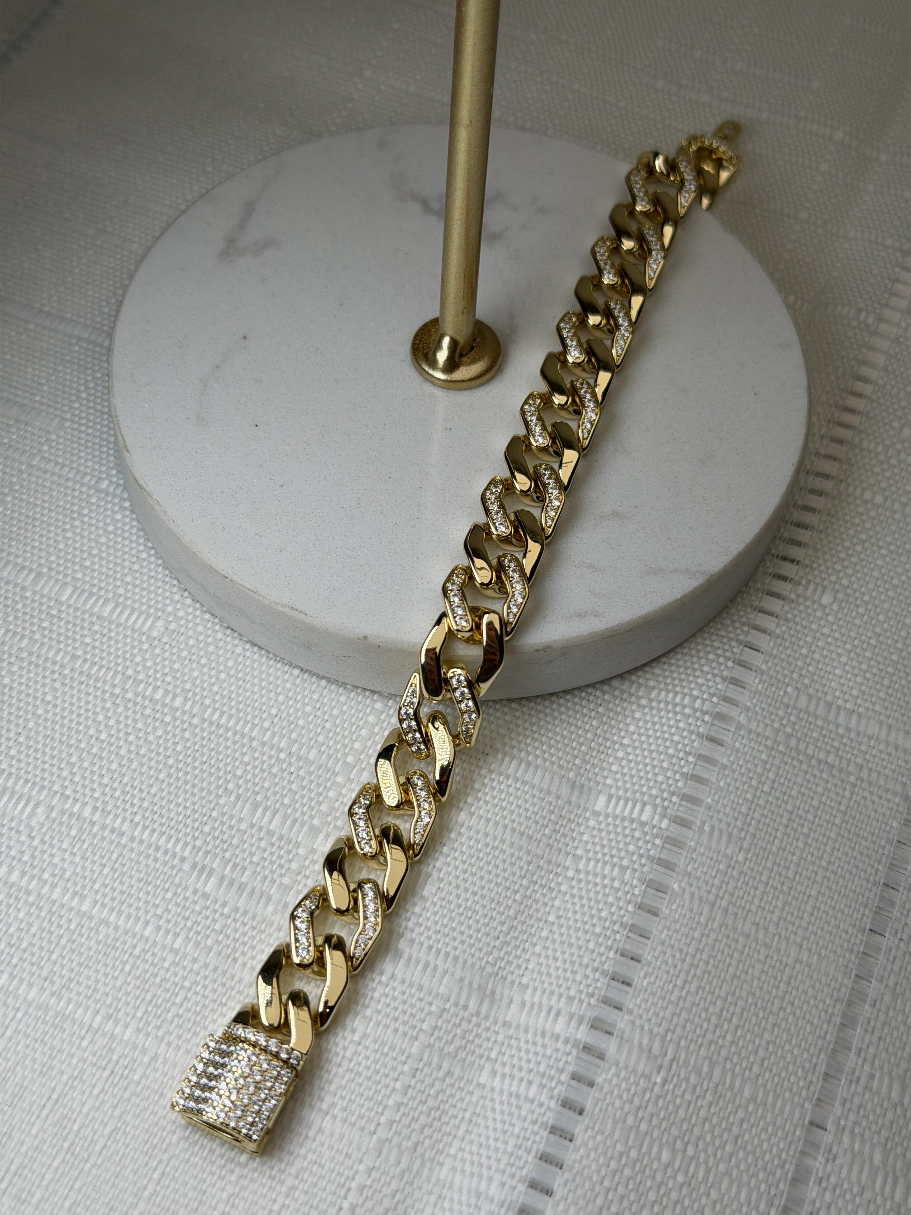 Xuping 14k Zirkon Taşlı Gurmet Serisi Bileklik