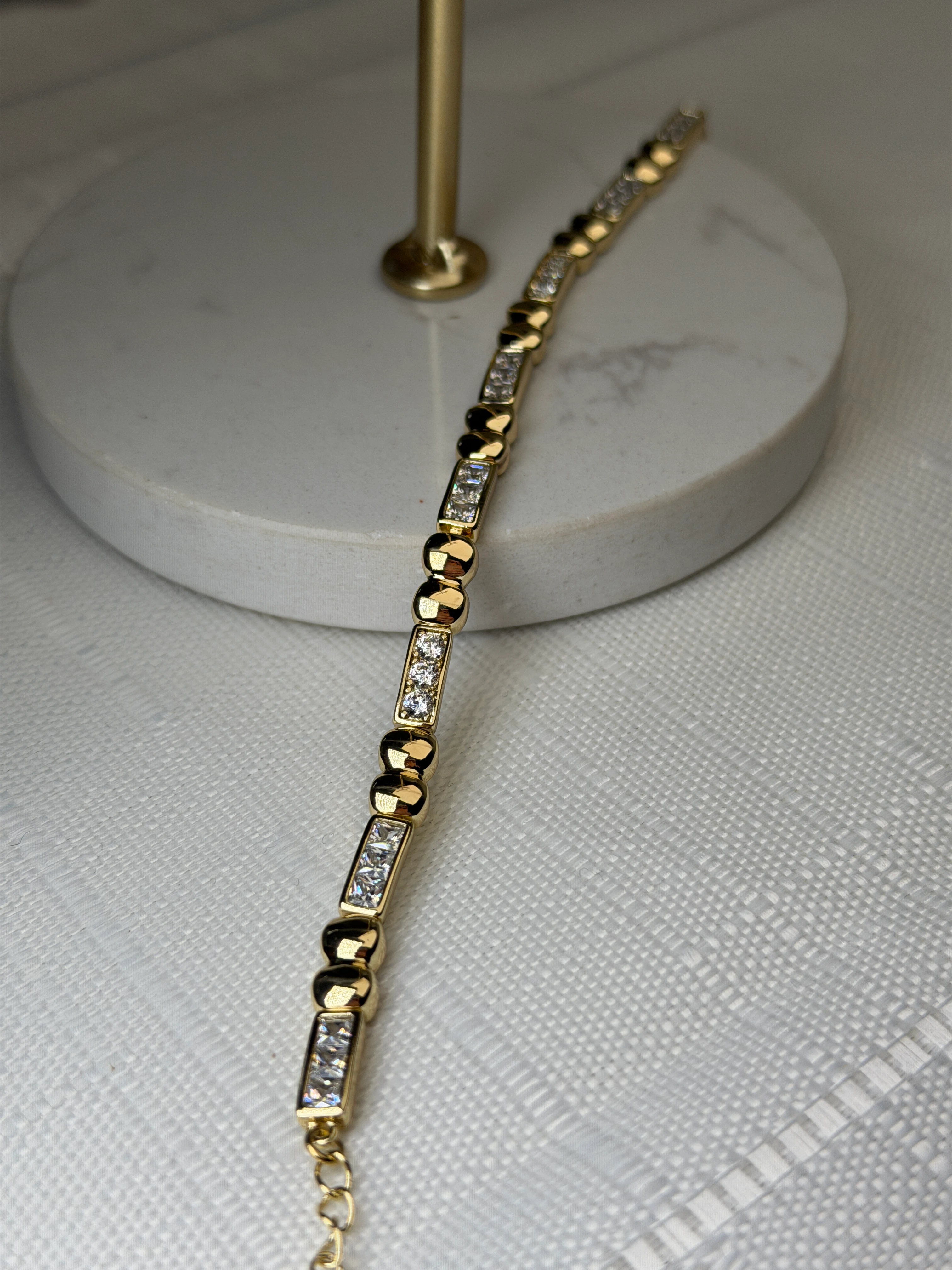 Xuping 14k Zirkon Taşlı Bileklik