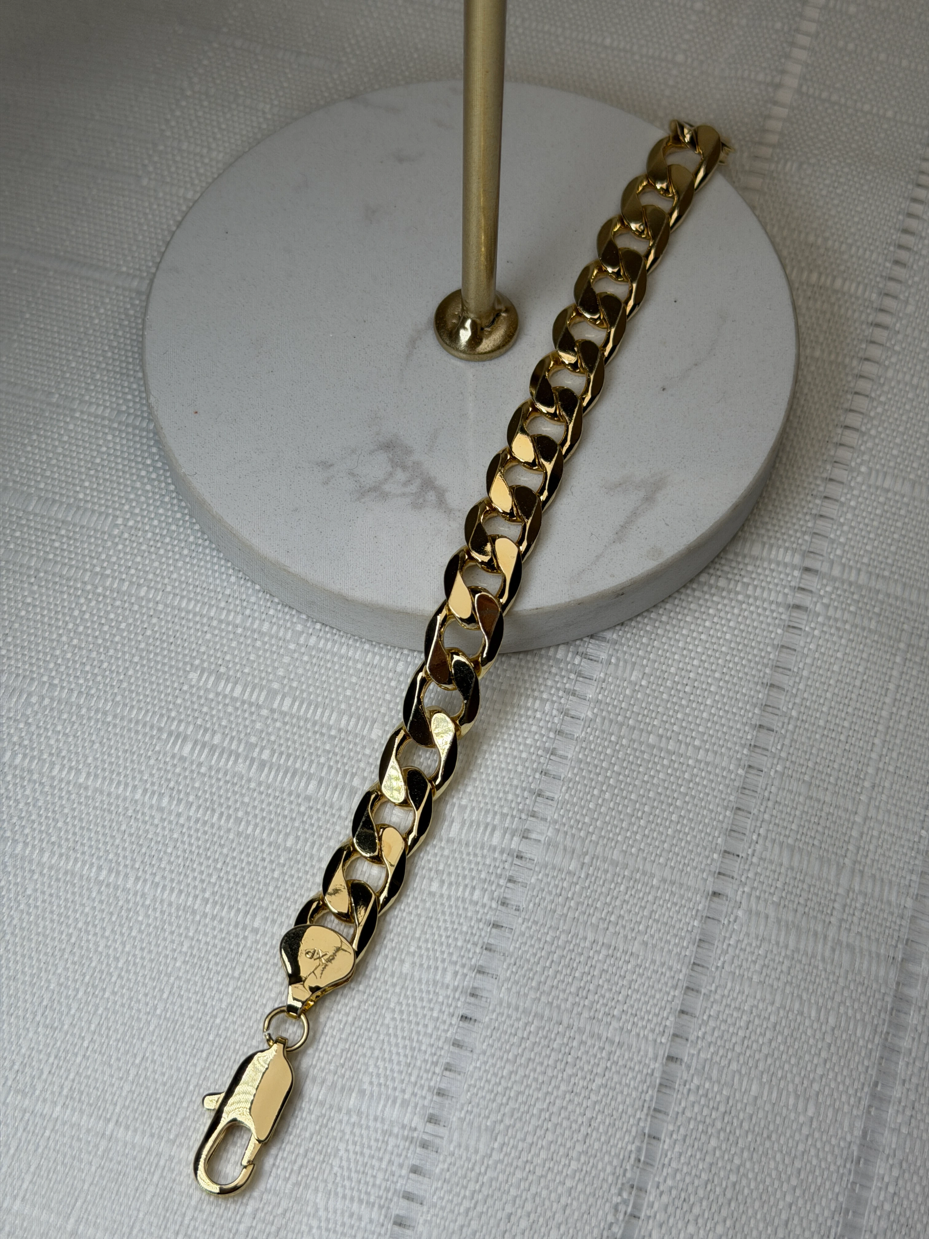 Xuping 14k Kalın Zincir Bileklik