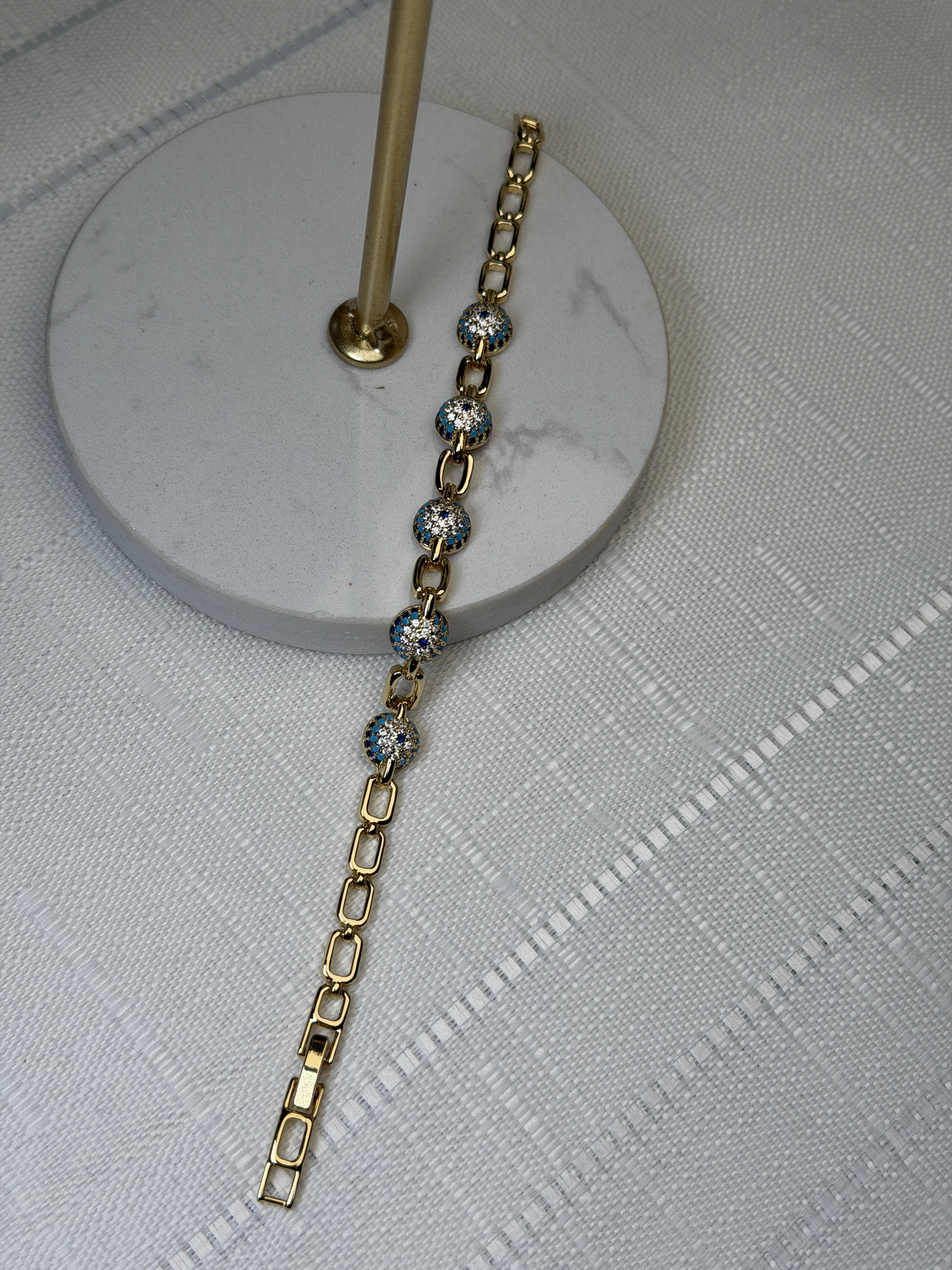 Xuping 14K Nazar Boncuk Bileklik