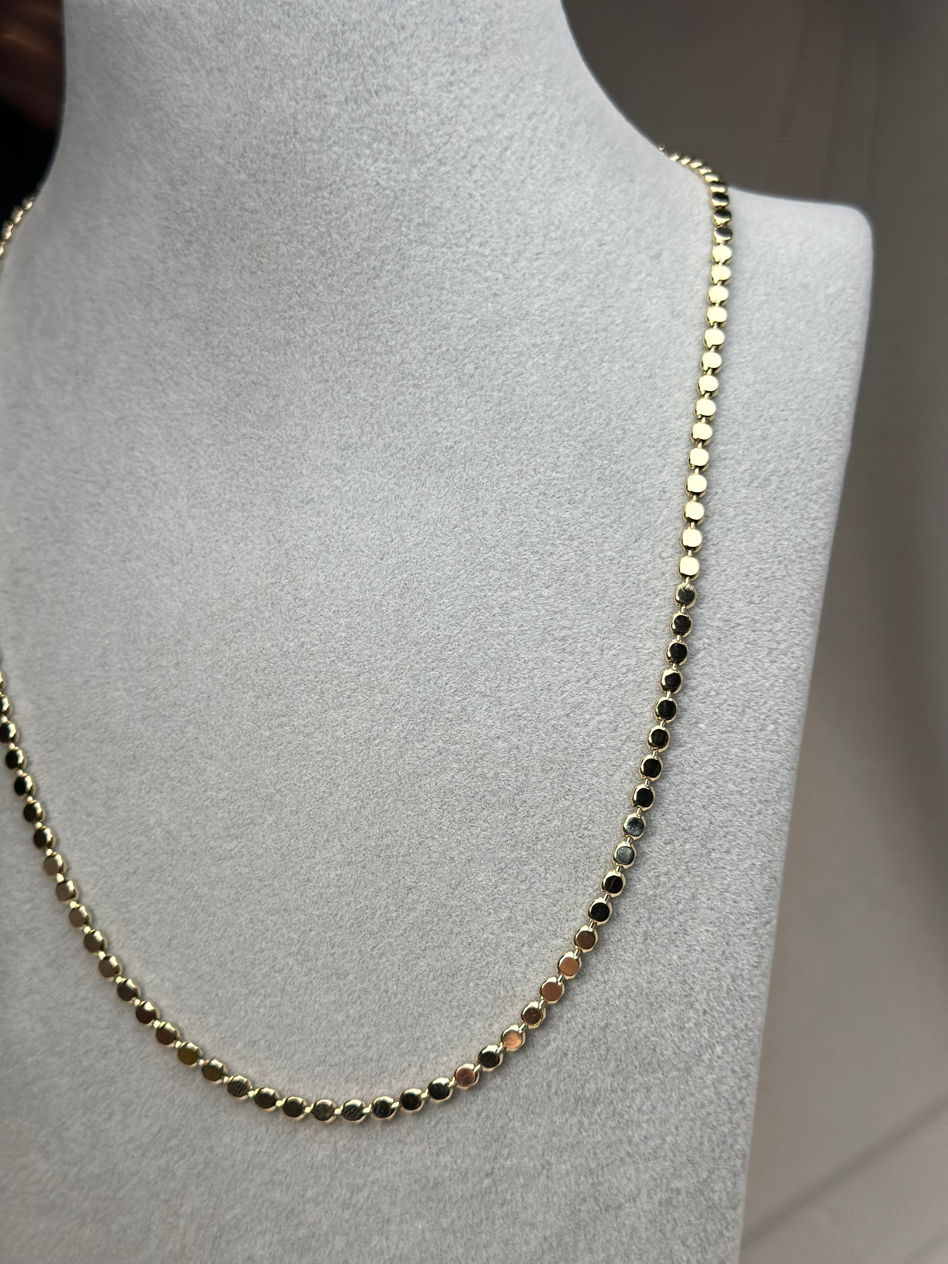 Xuping 14k Ezme Zincir Kolye