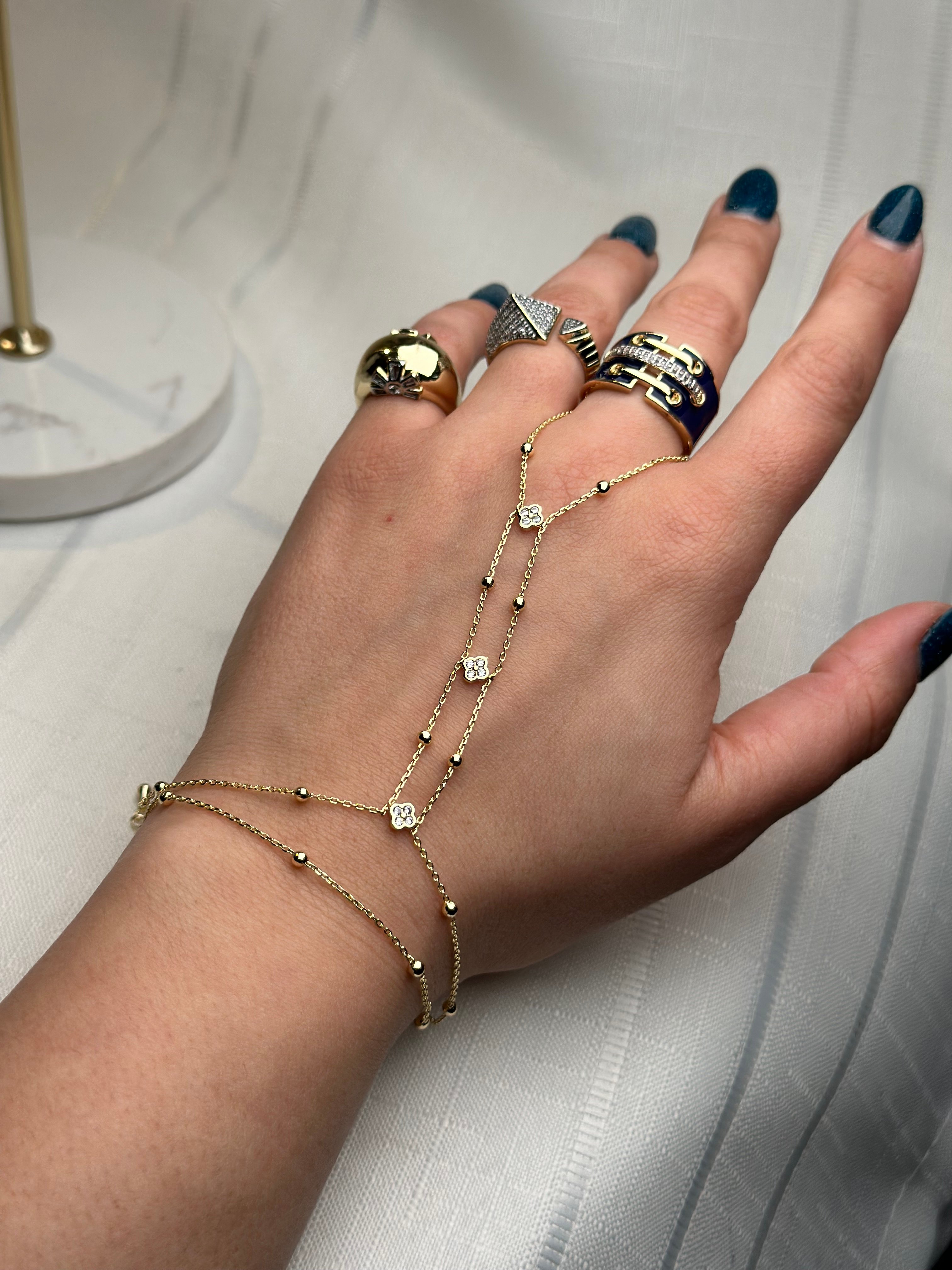 Özel Seri Gold Renk İkili Marka Model Şahmeran