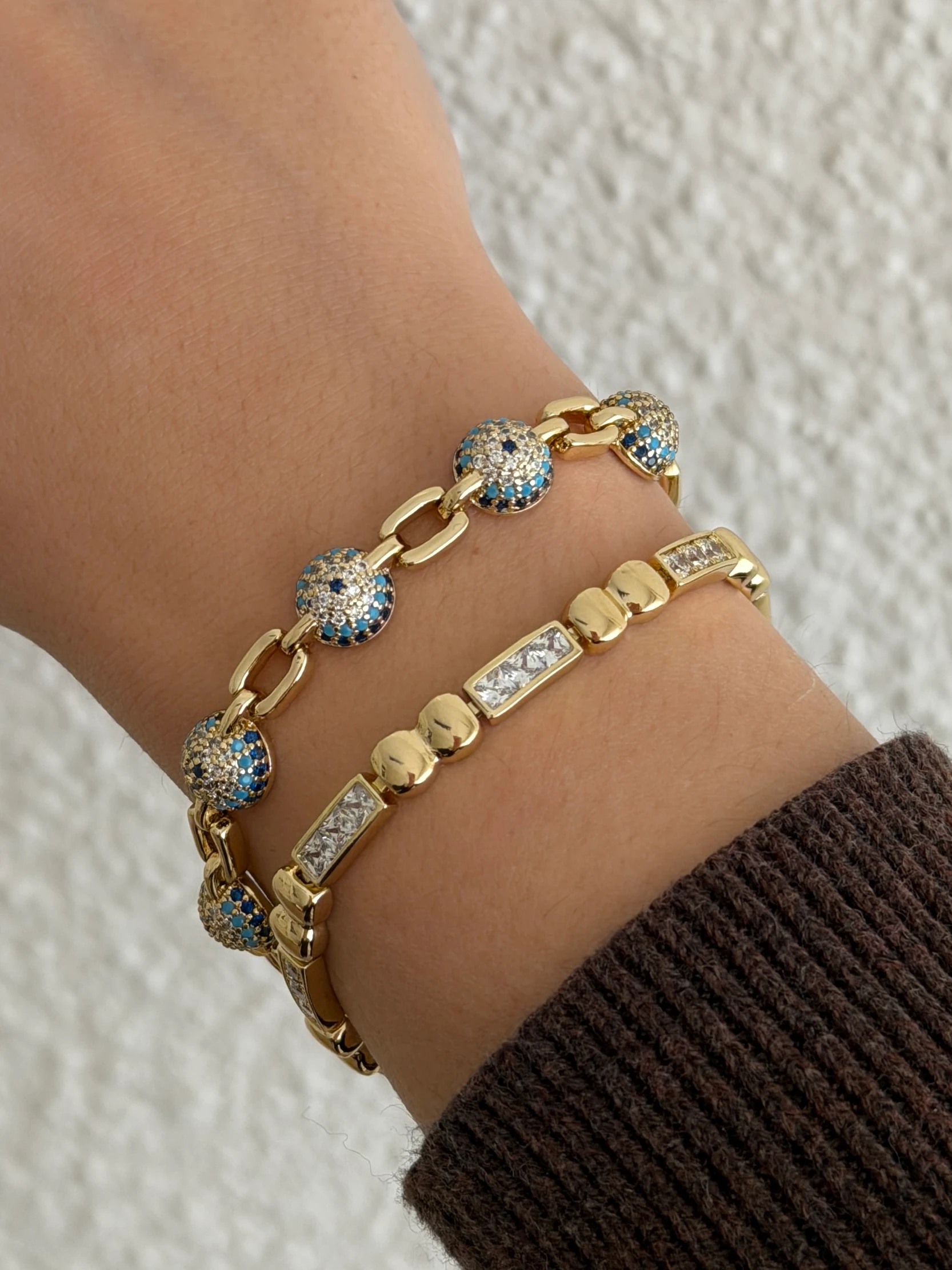 Xuping 14K Nazar Boncuk Bileklik