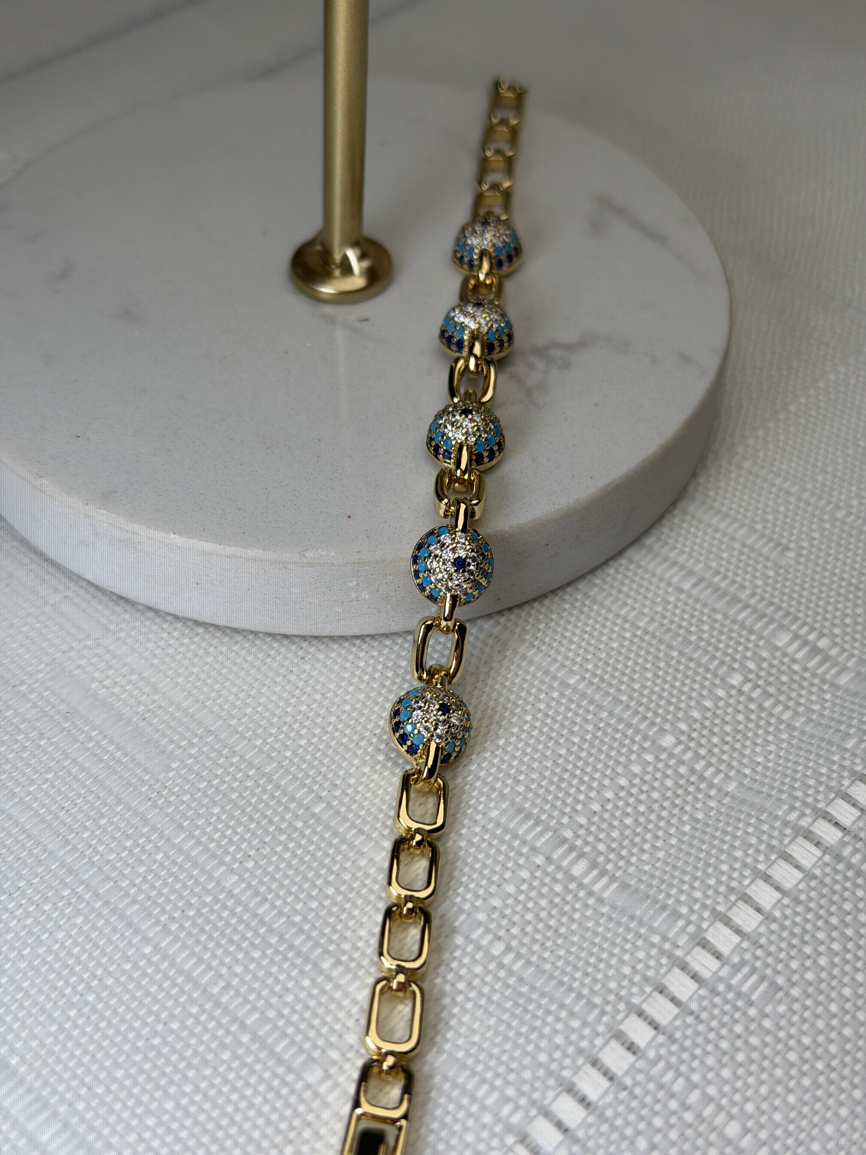 Xuping 14K Nazar Boncuk Bileklik