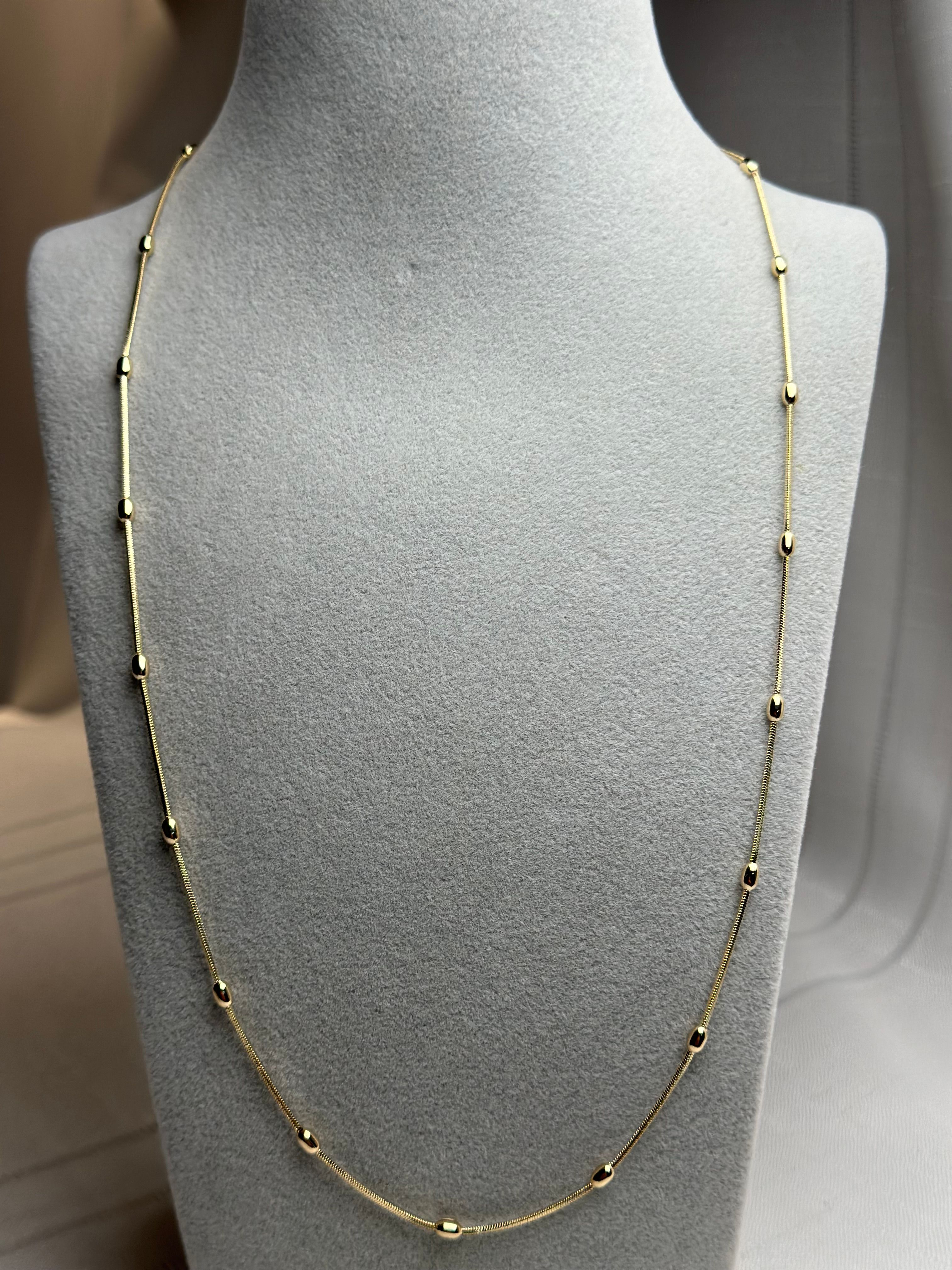 Xuping Gold Renk Top Detay Kolye