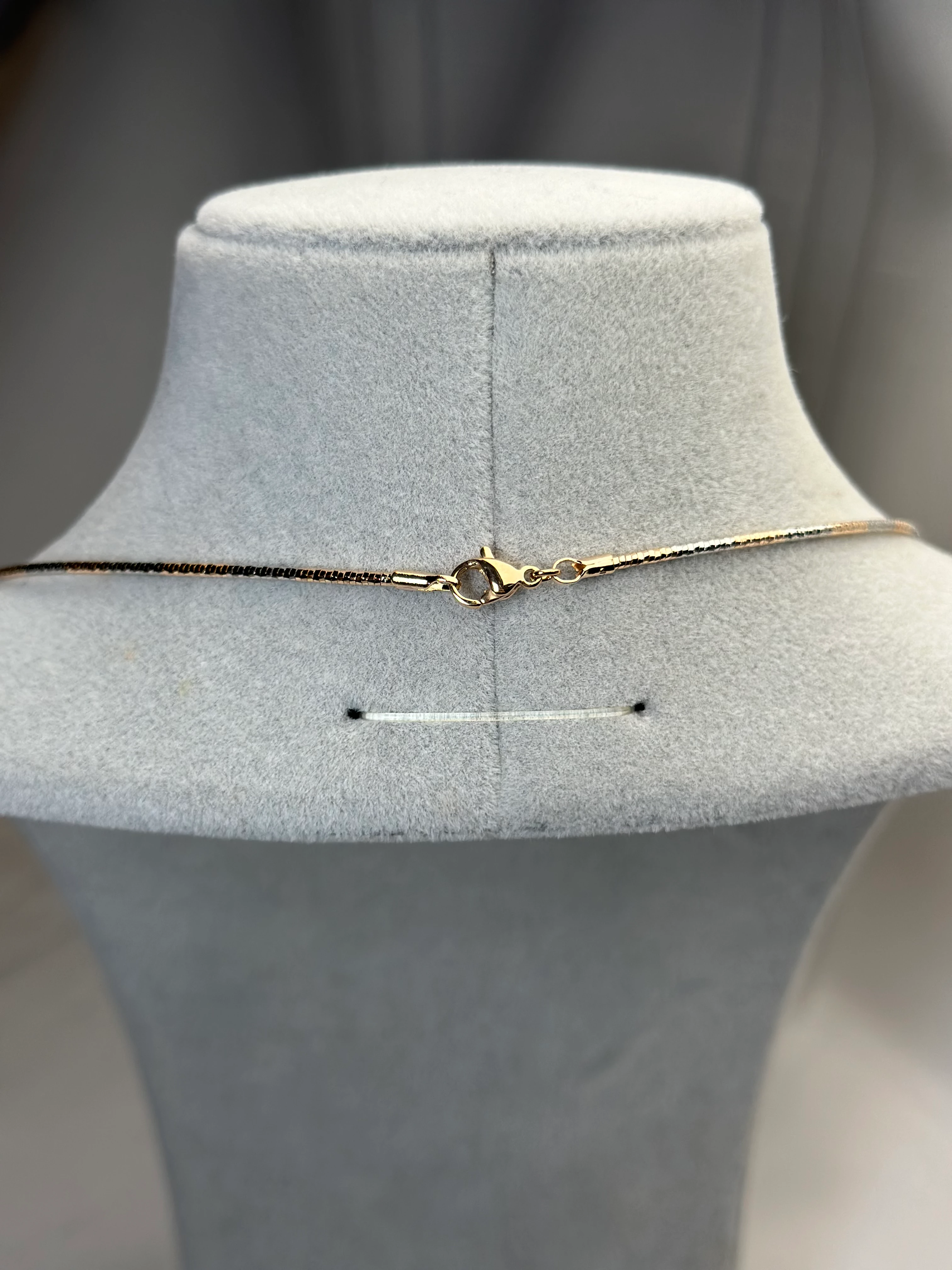 Xuping Çift Renk Tel Kolye 42cm