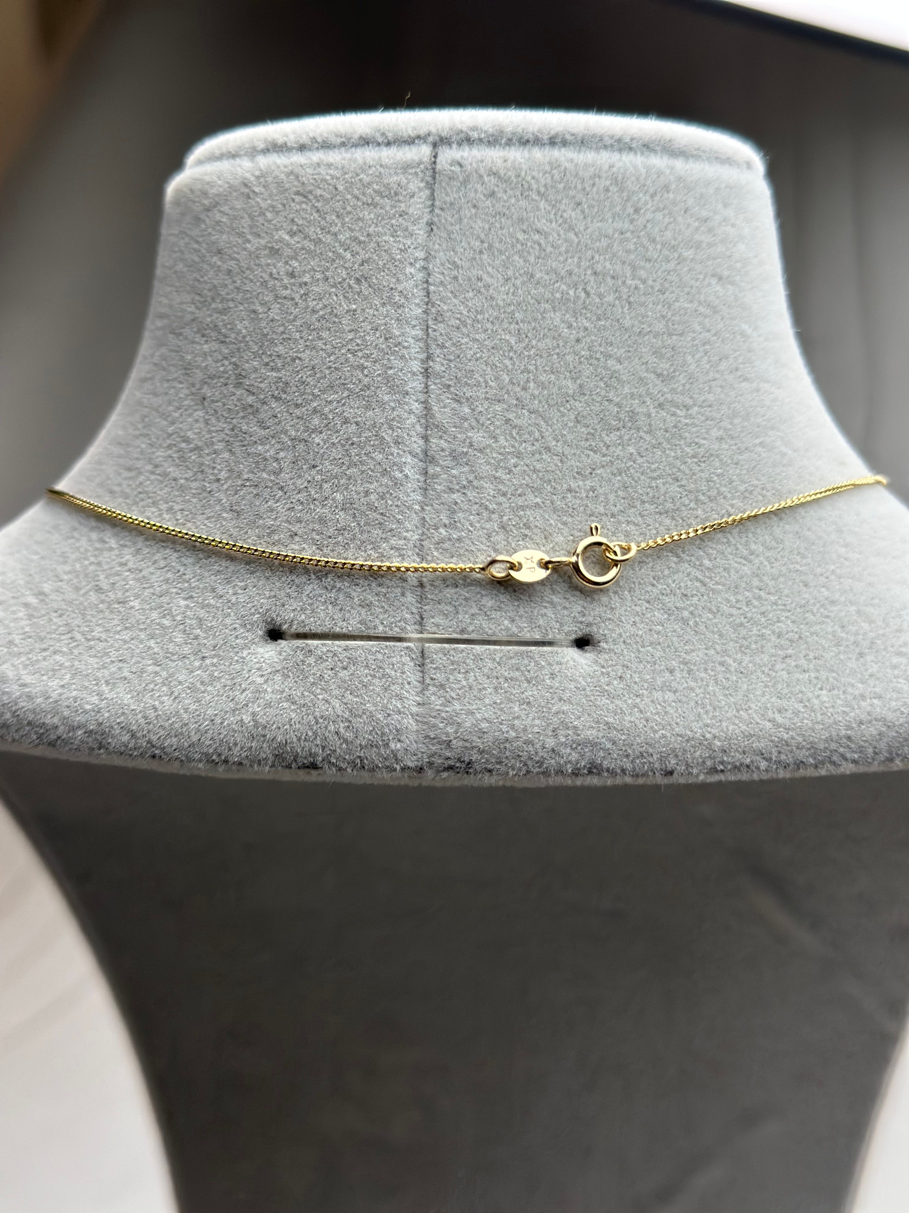 Xuping 14k Zirkon Taş Yuvarlak Kolye