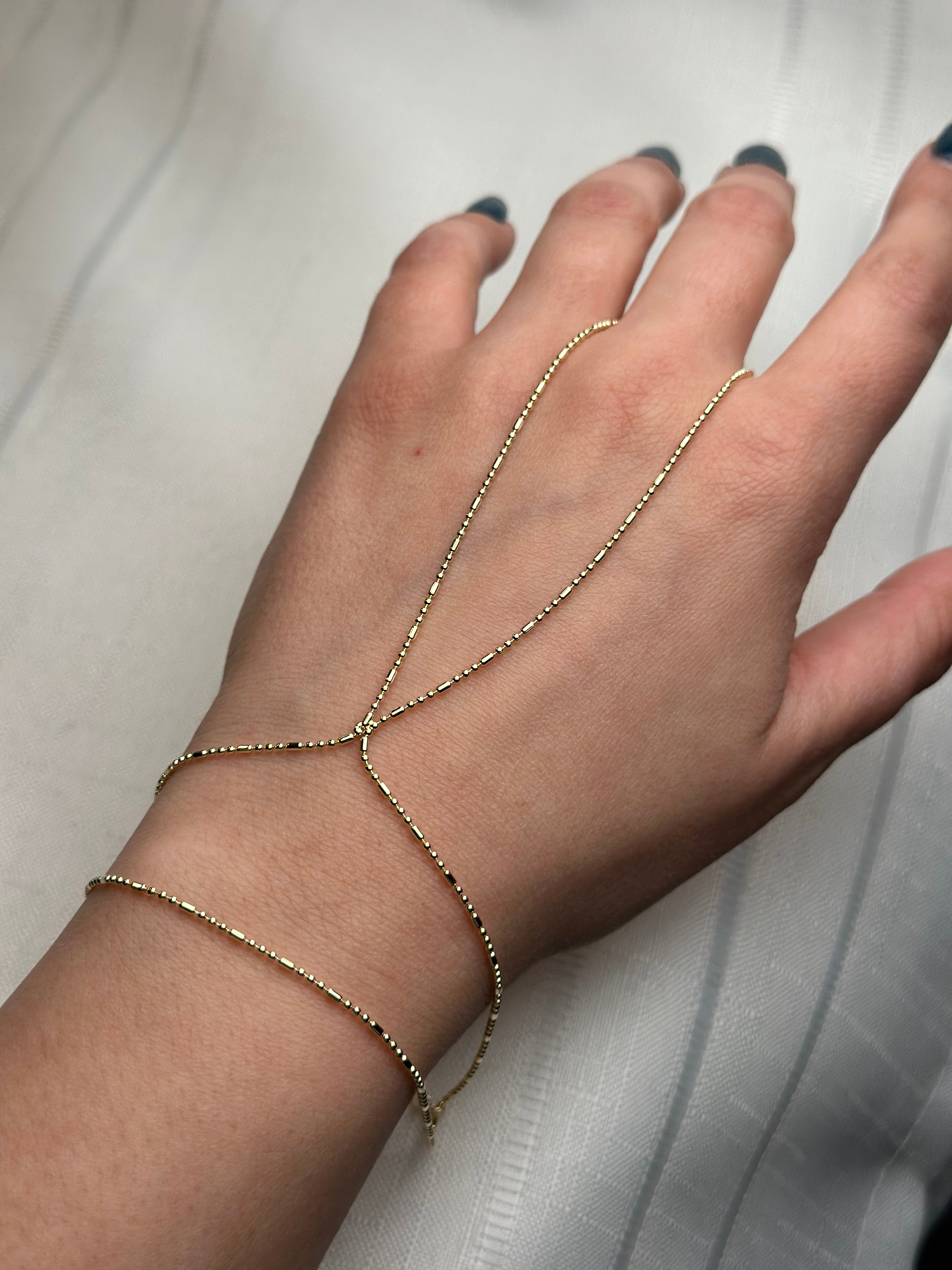 Özel Seri Gold Renk İnce Çubuk Zincir Detay Şahmeran