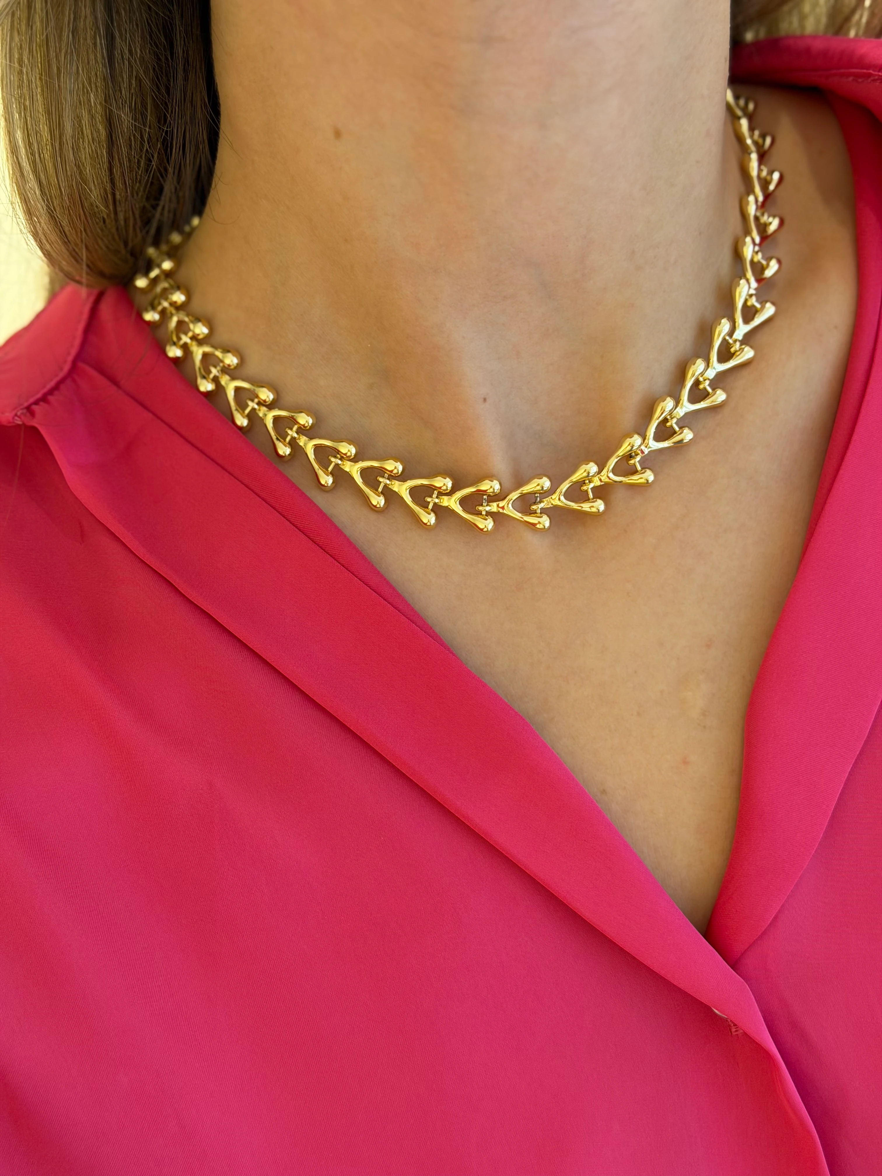 Özel Seri Marka Model Gold Kolye