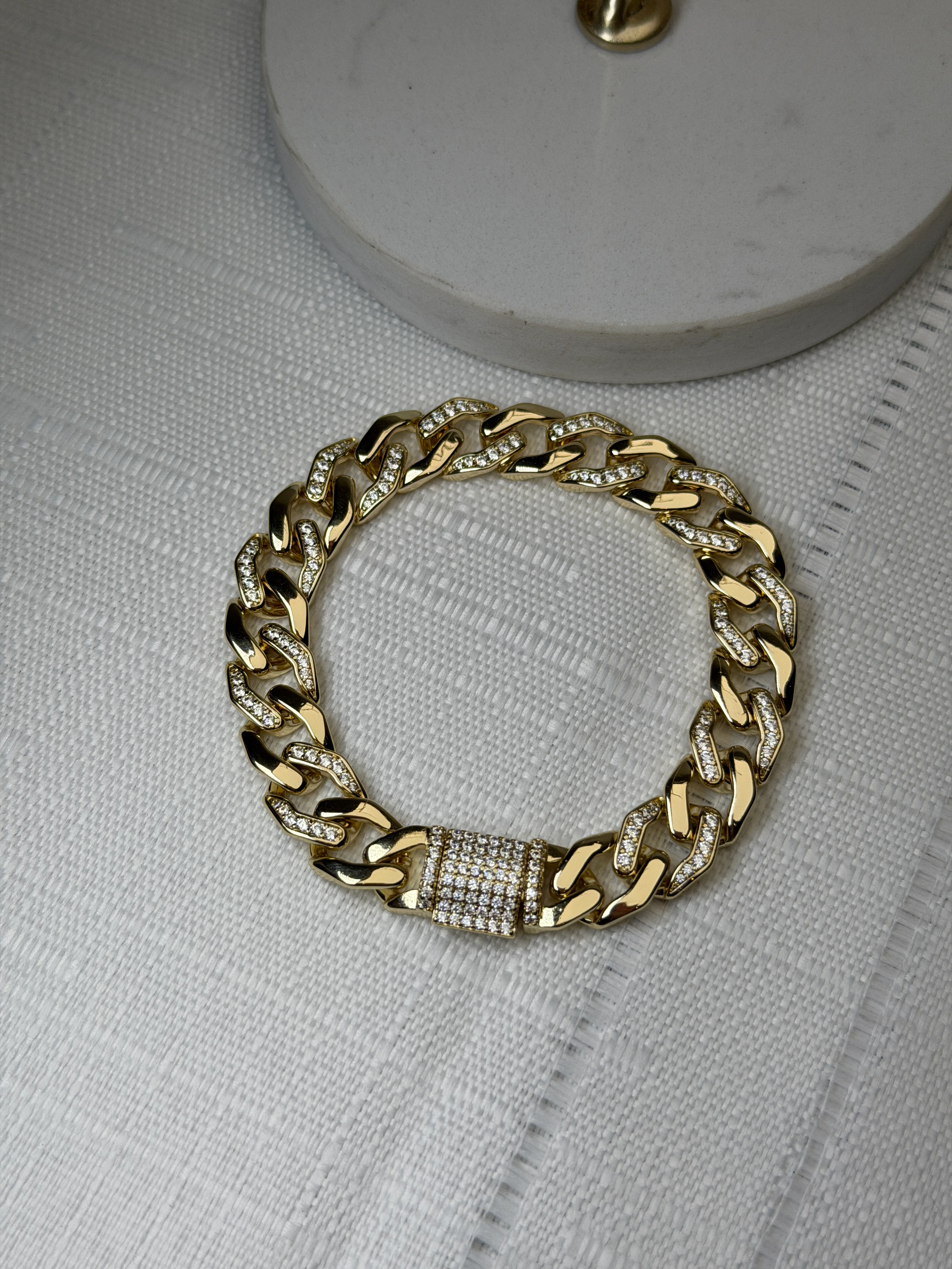 Xuping 14k Zirkon Taşlı Gurmet Serisi Bileklik