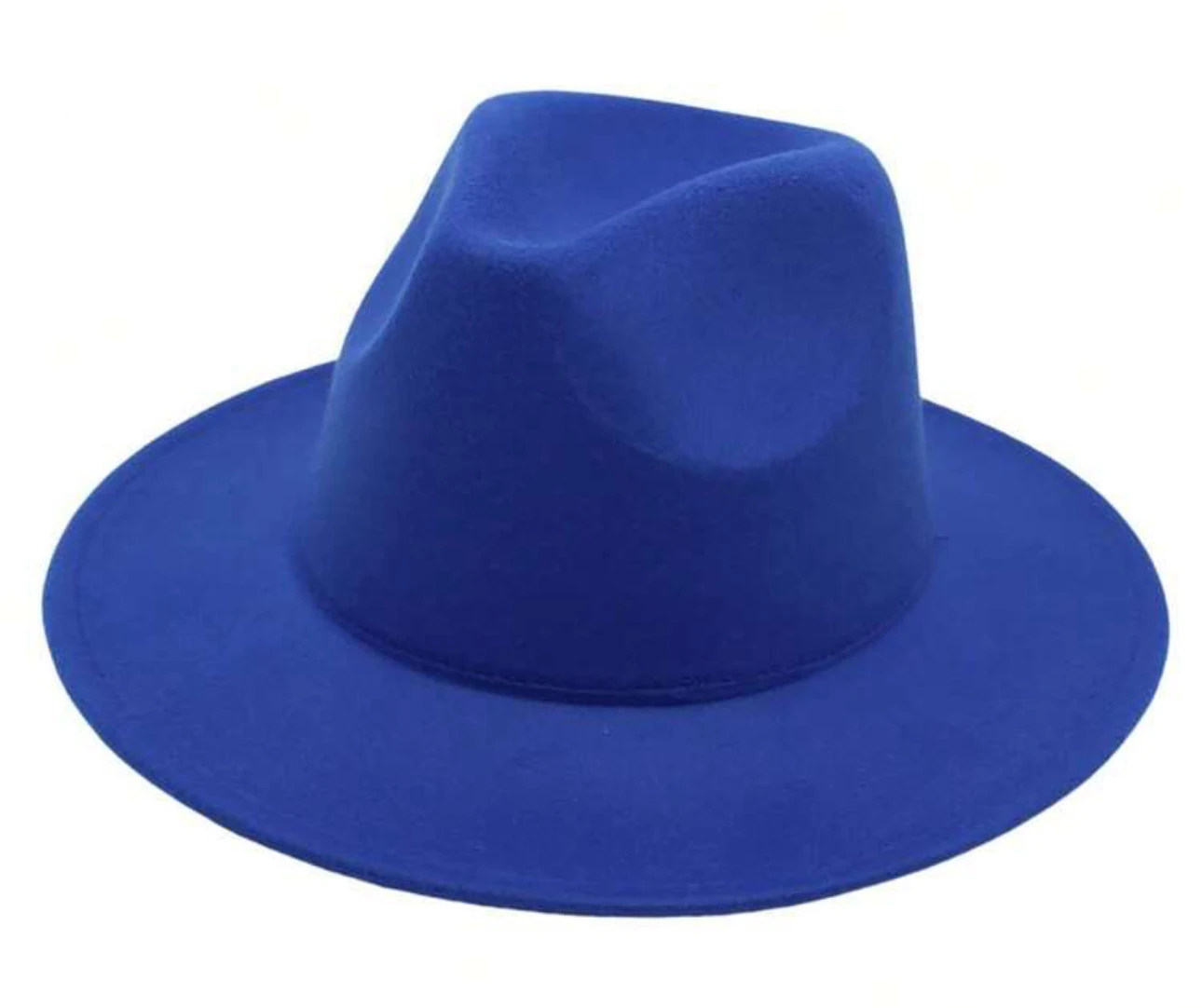 Sax Mavisi Fötr Şapka