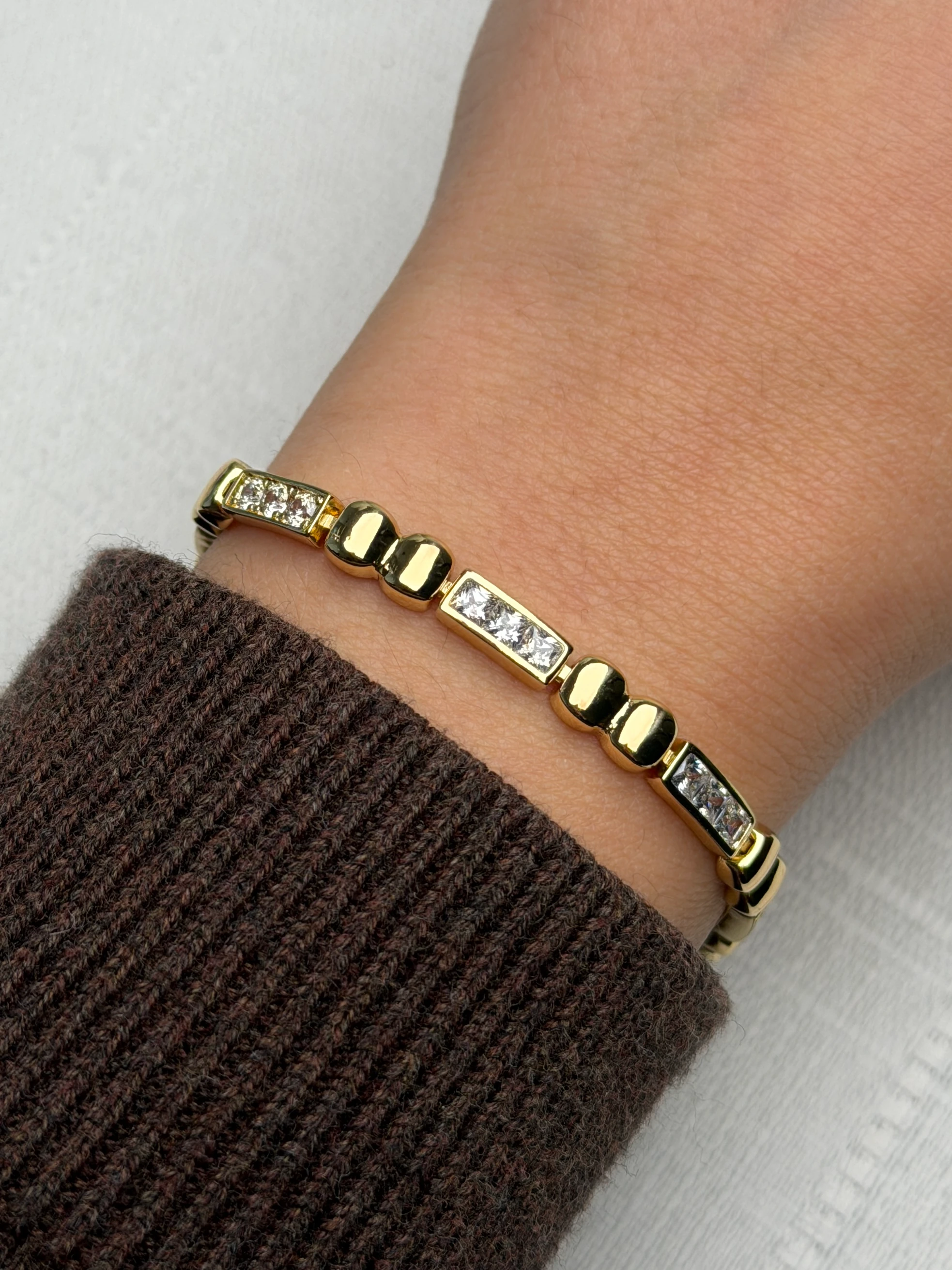 Xuping 14k Zirkon Taşlı Bileklik