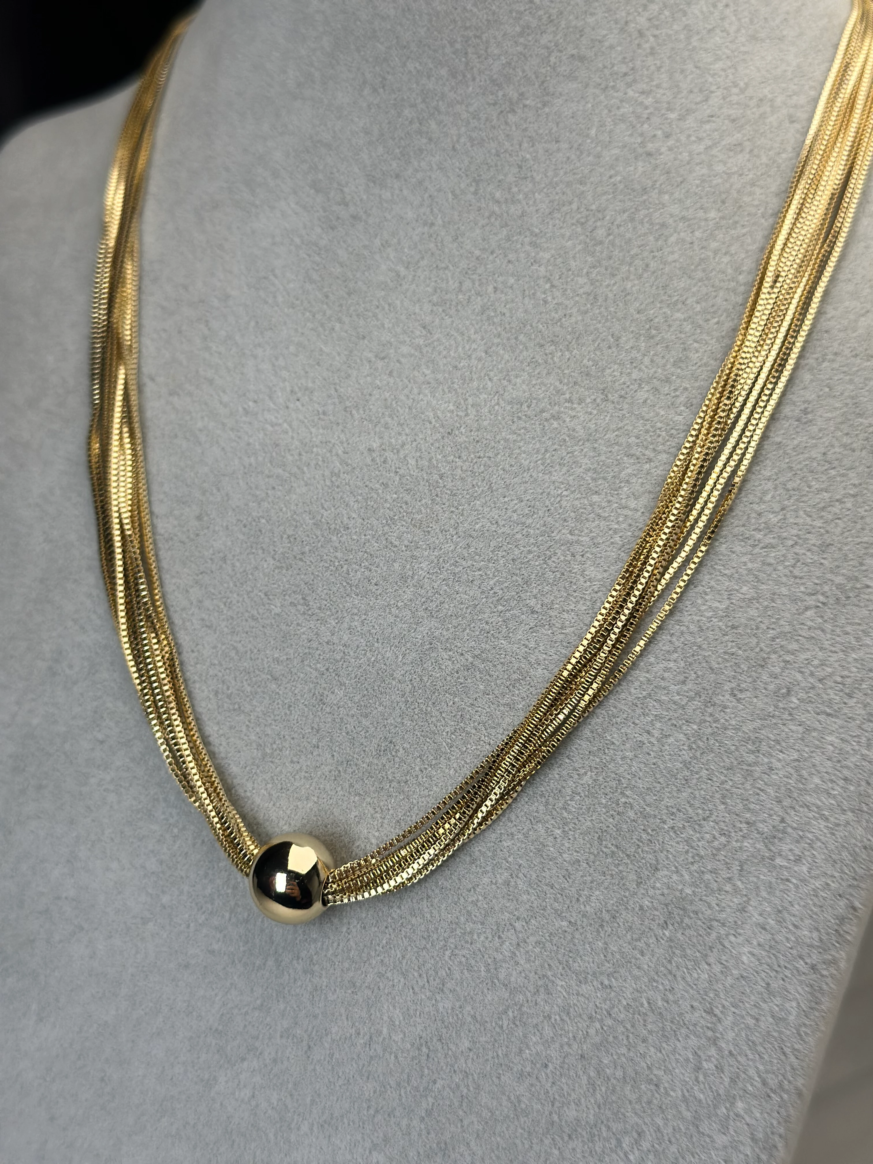 Xuping 14k Top Detay Çoklu Görünüm Kolye 45cm