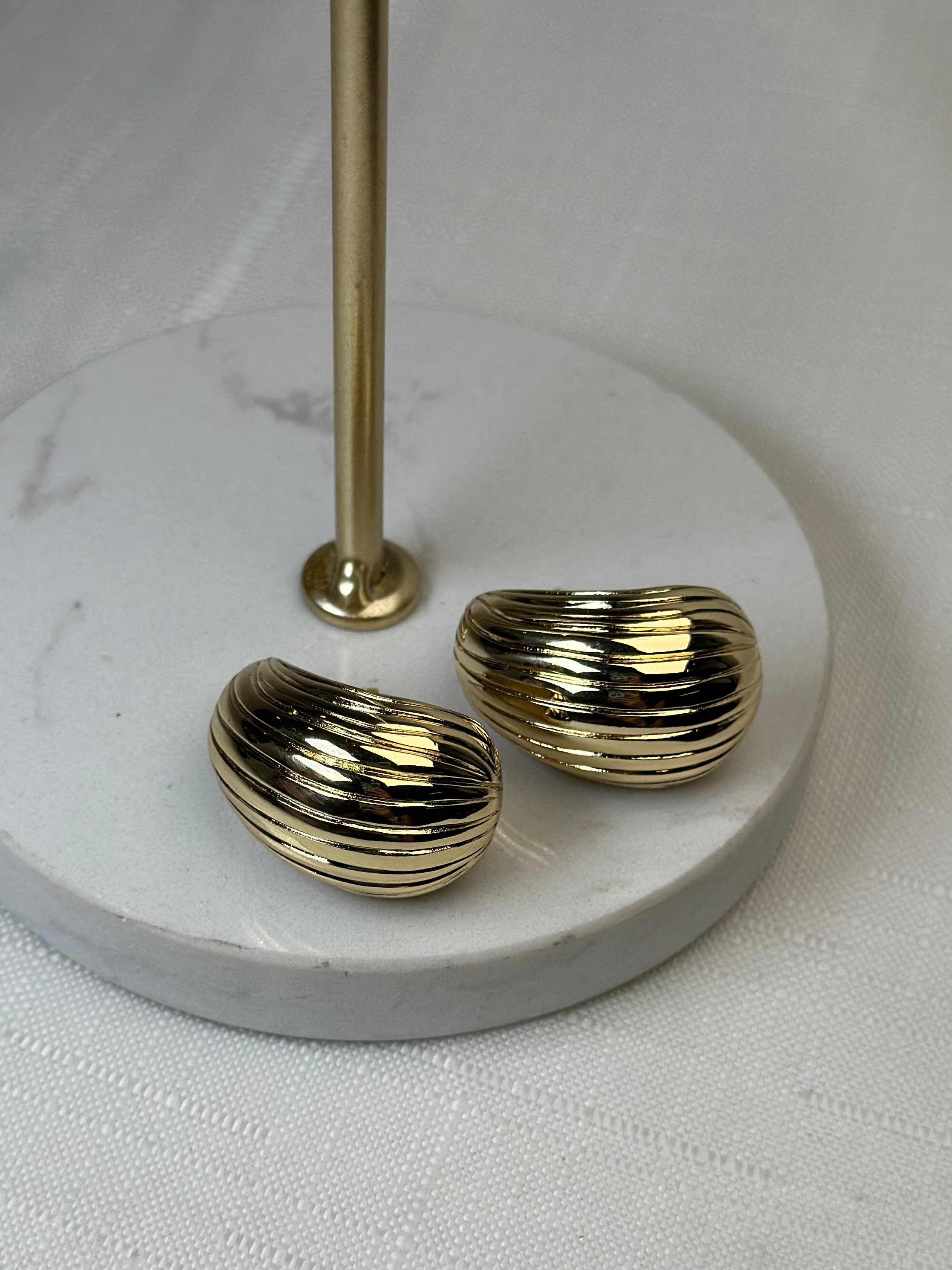 Xuping 14k Damla Model Halka Küpe