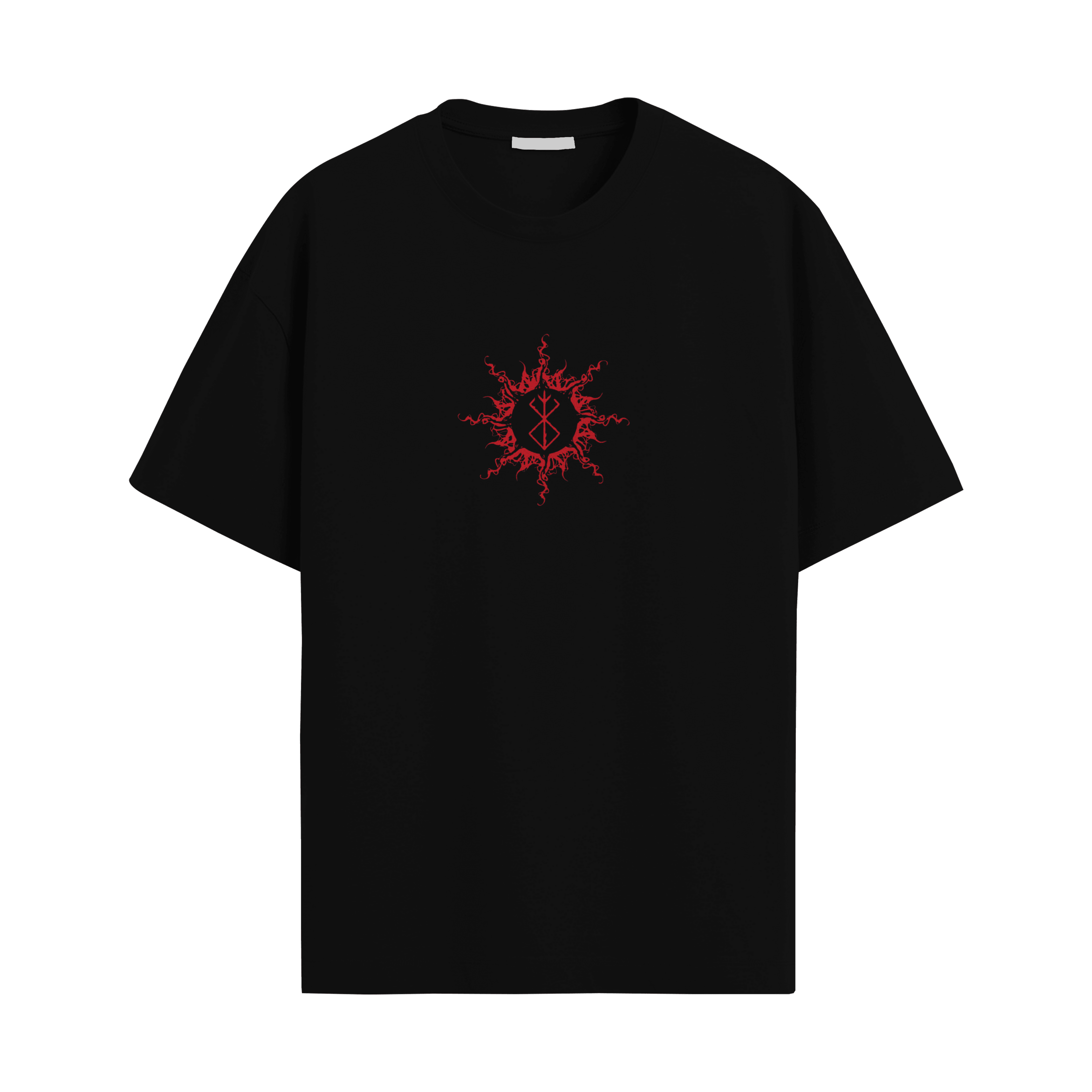 Berserk Guts Sun Sembol Tasarım Tişört