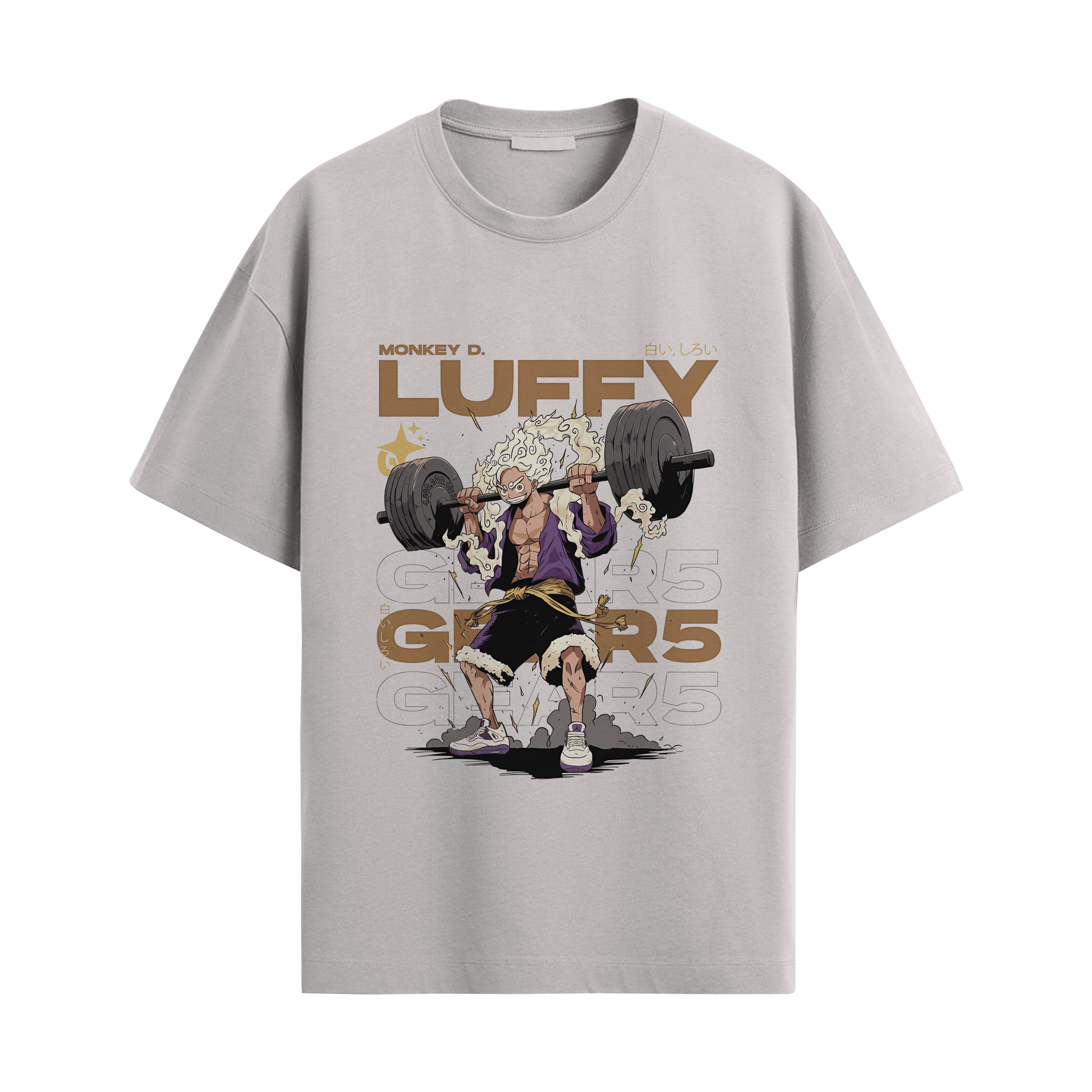 Luffy Gym Rat Tasarım Tişört