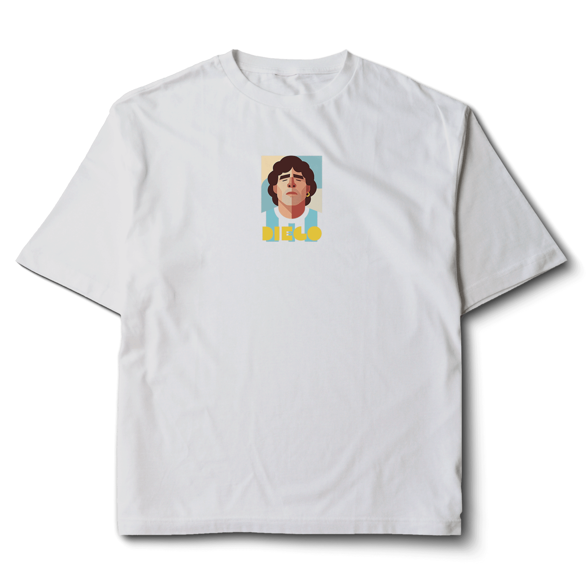 Futbol Efsaneleri Tasarım Tişört / Diego Maradona / Ronaldinho / Zinedine Zidane