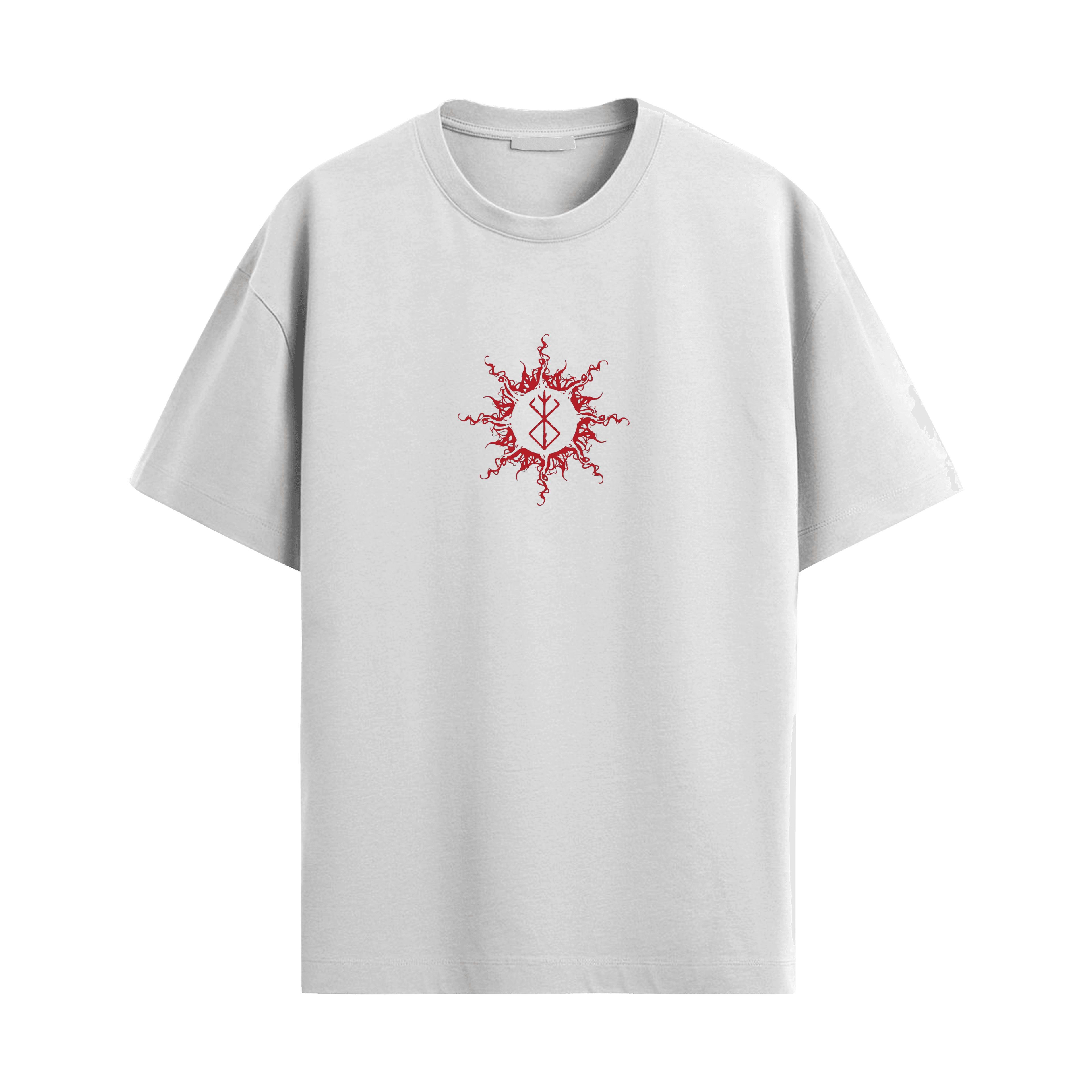 Berserk Guts Sun Sembol Tasarım Tişört