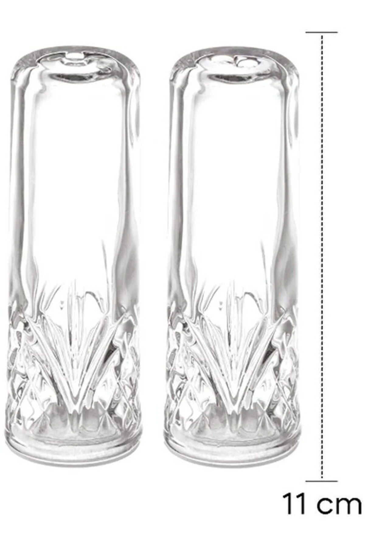 Akrilik Tuzluk ve Biberlik Seti