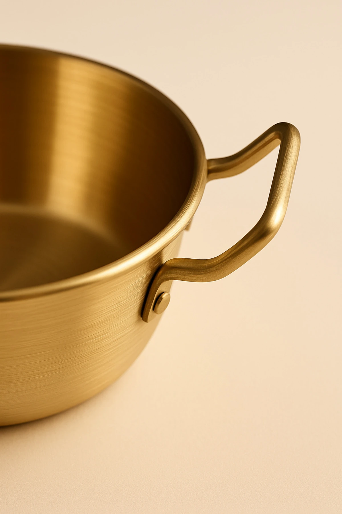 3'lü Gold Renk Mini Sahan Seti | 10-12-14 cm Paslanmaz Çelik Servis Tavası