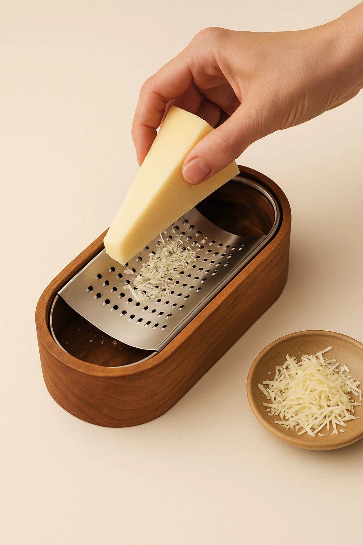 Akasya Ahşap Rende | Paslanmaz Çelik Rende Başlıklı