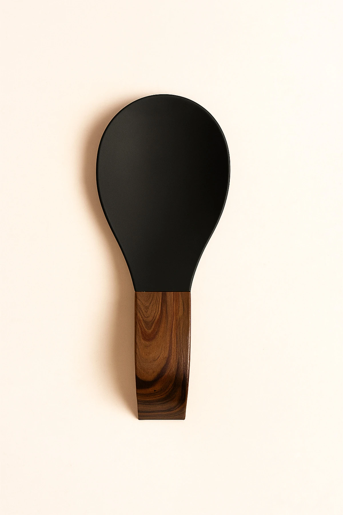 Akasya Saplı Silikon Kirli Kaşıklık – Tezgah Üstü Kaşık Altlığı - Siyah