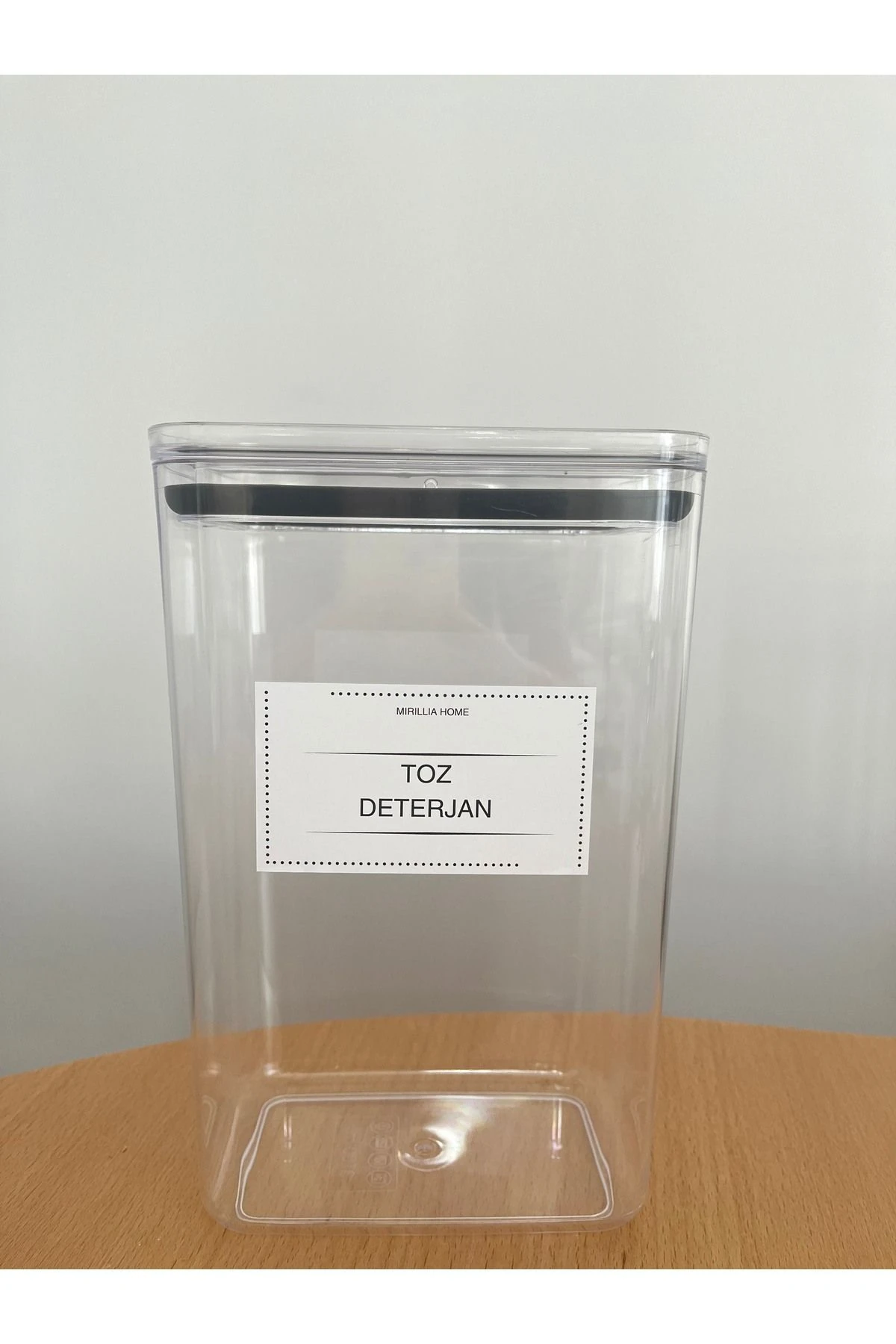 İkili Deterjanlık Seti - Tablet Deterjan, Renkliler ve Beyazlar İçin Saklama Kabı